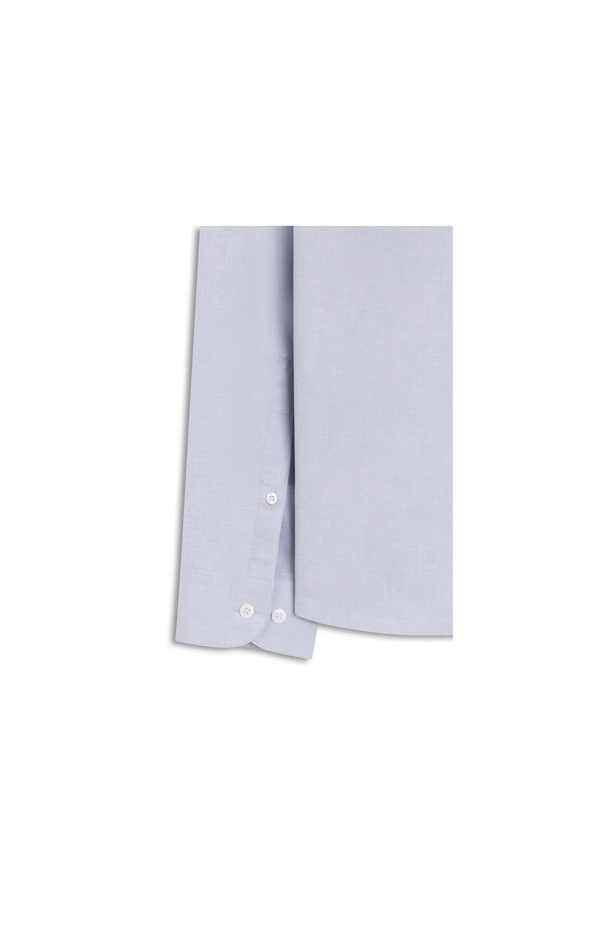 Camisa Fil a Fil Garda Classic Cinza Medio