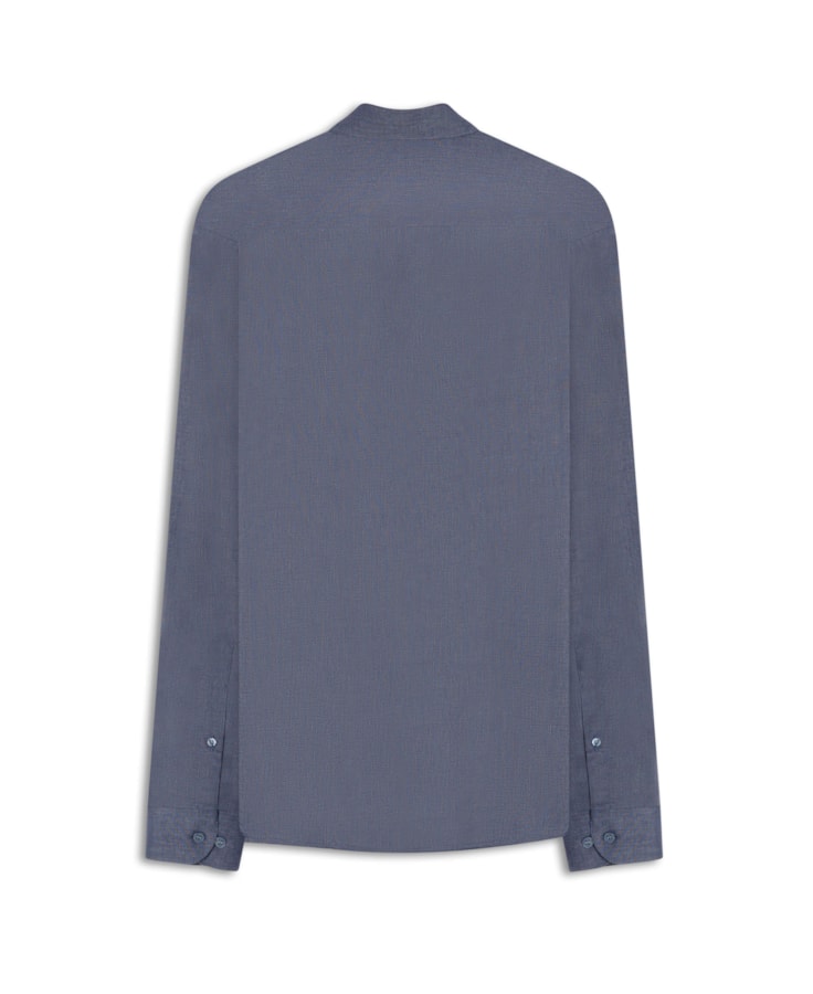Camisa Fil a Fil Garda Classic Grafite