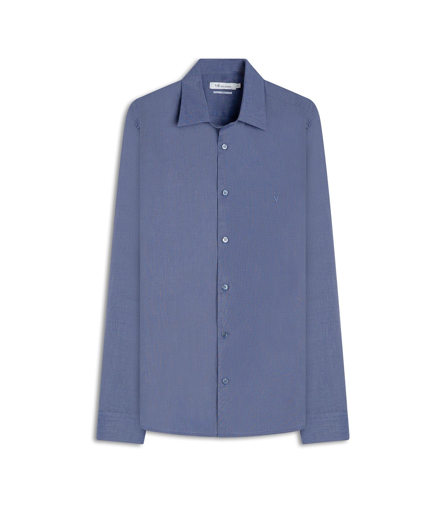 Camisa Fil a Fil Garda Classic Marinho