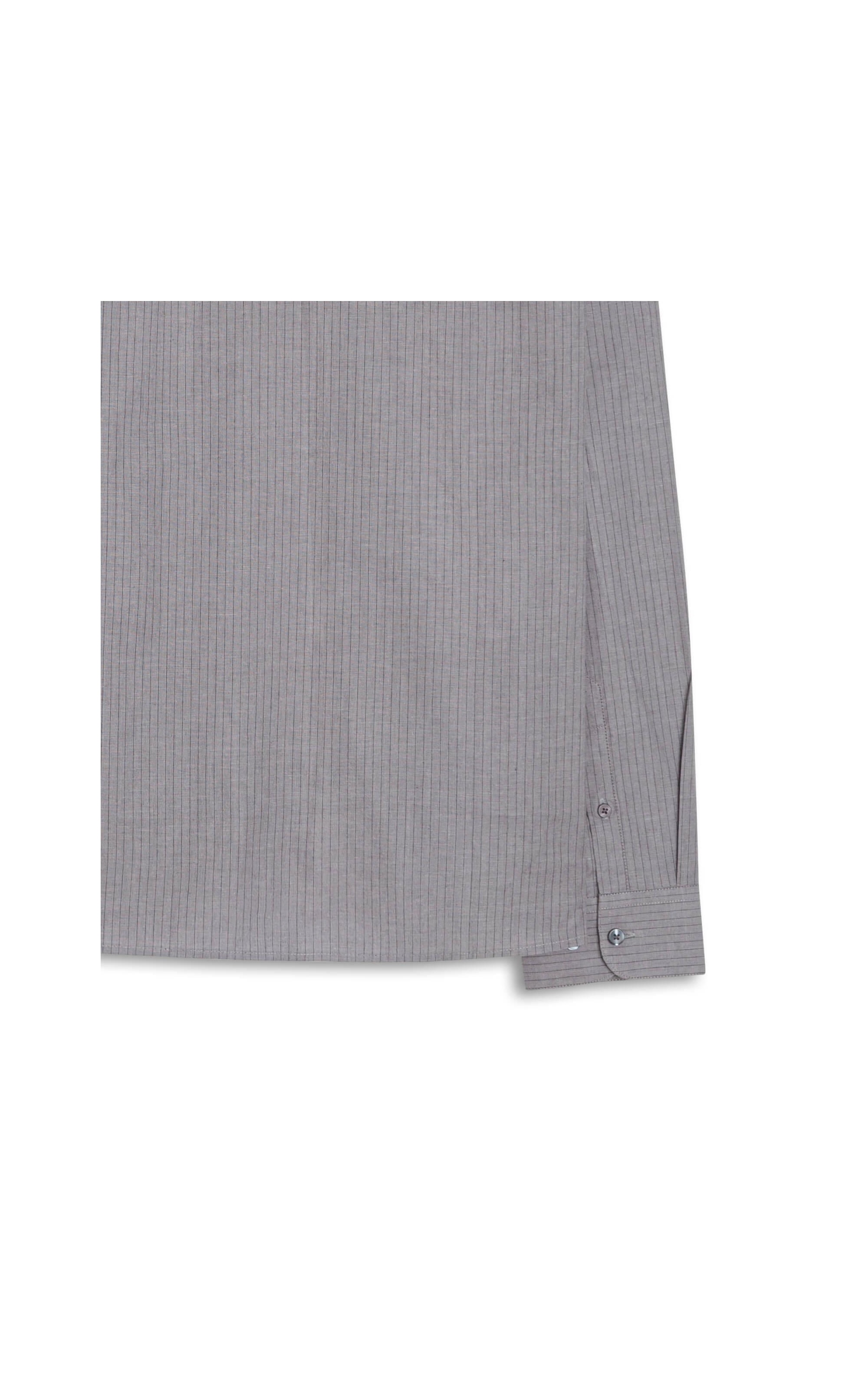 Camisa Fil a Fil Pavia  Grafite