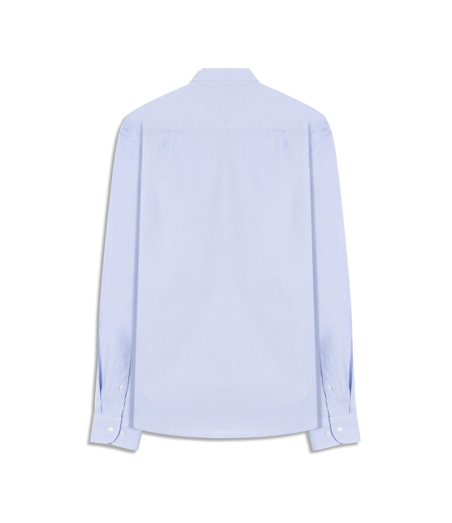 Camisa Fil a Fil Slim New Italian Azul Claro
