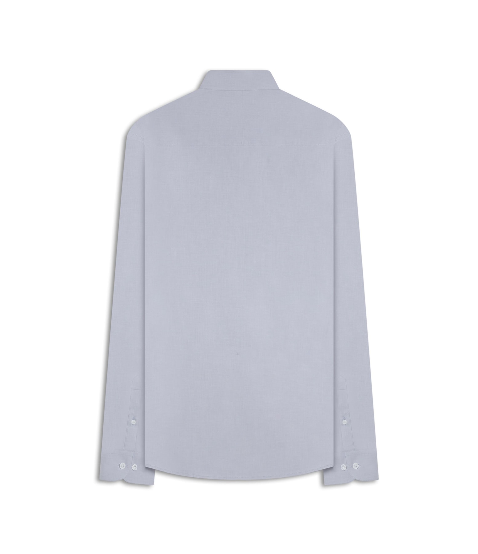 Camisa Fil a Fil Slim Shangai Cinza Claro