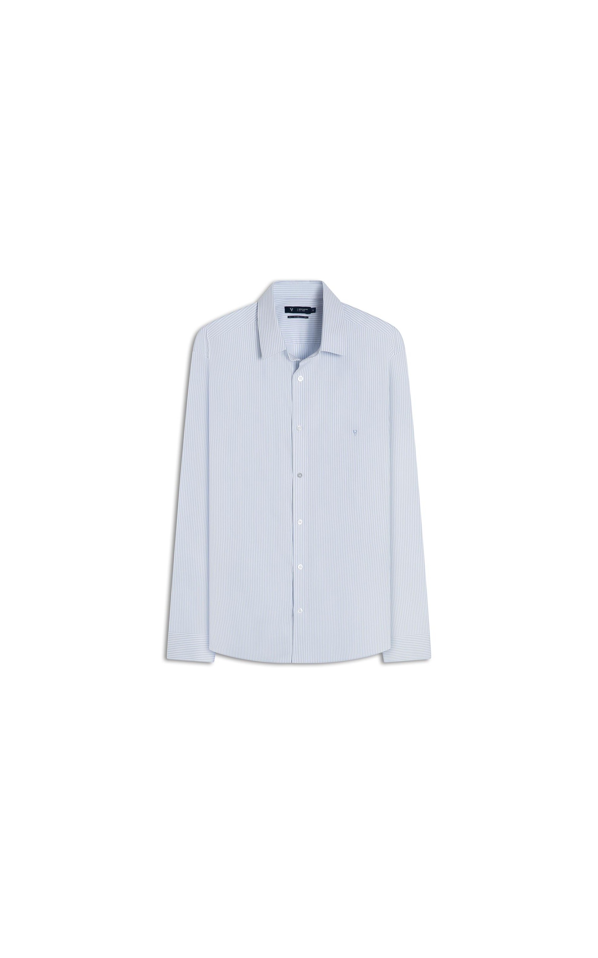 Camisa Filippo Slim Azul Bic Listrado