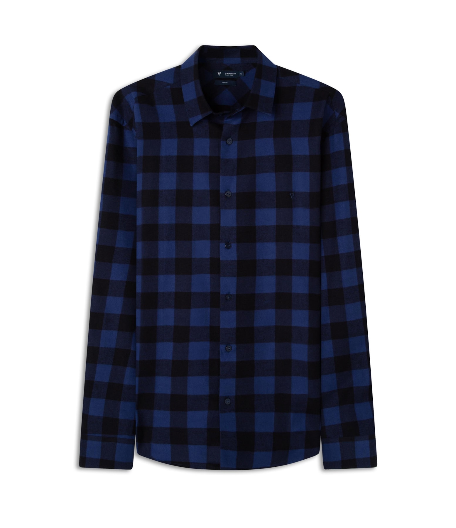 Camisa Flanela Bright Blue Taos Class Sang Dark Navy