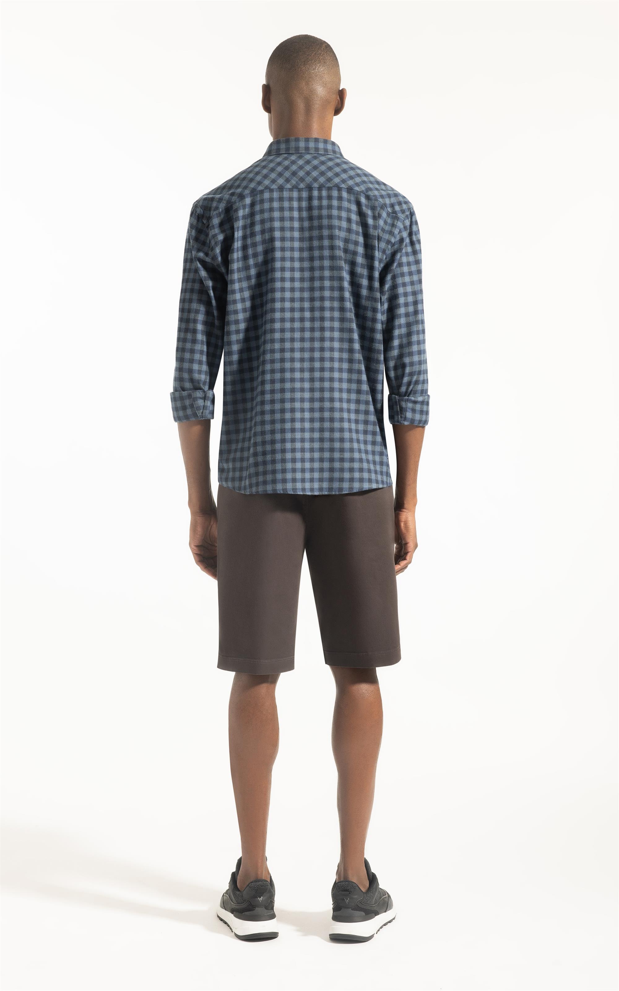 Camisa Flanela Julita Classic New Italian Marinho