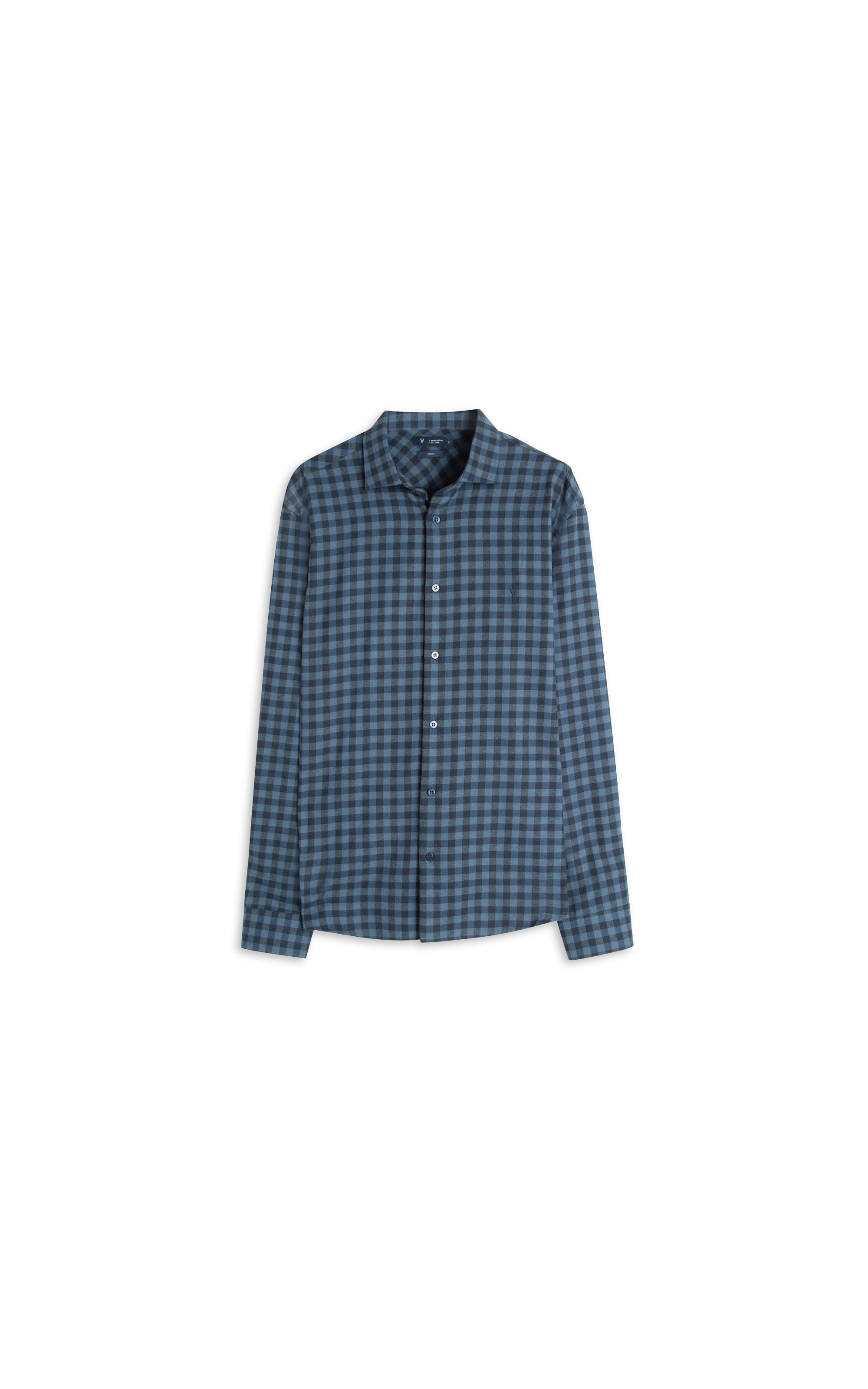 Camisa Flanela Julita Classic New Italian Marinho