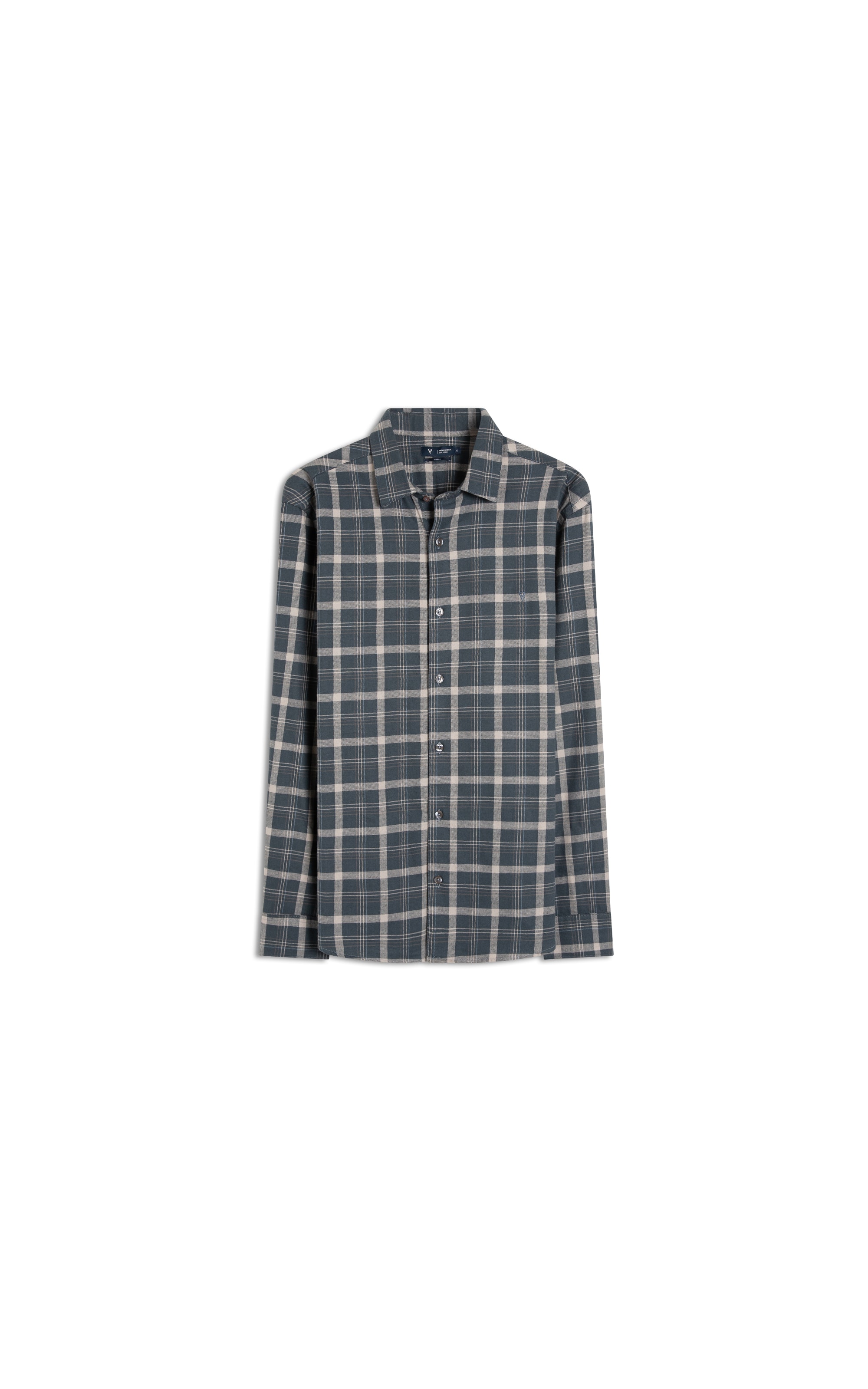 Camisa Flanela Milton Classic Shangai Marinho