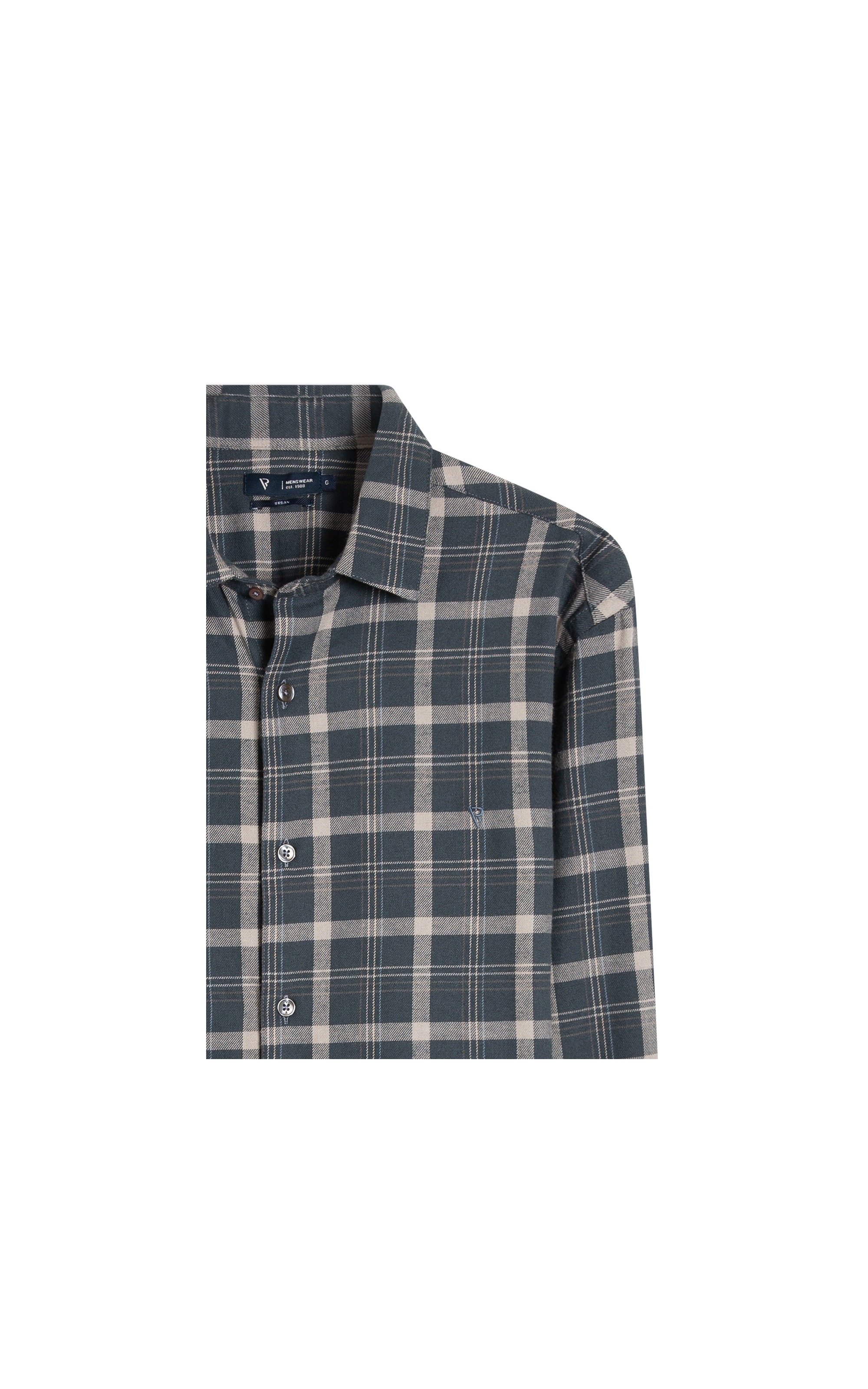 Camisa Flanela Milton Classic Shangai Marinho