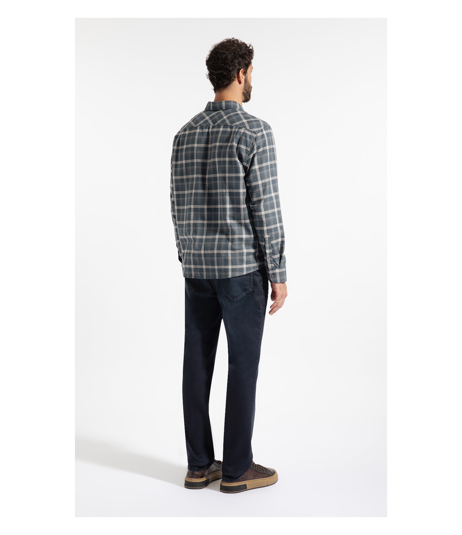 Camisa Flanela Milton Classic Shangai Marinho