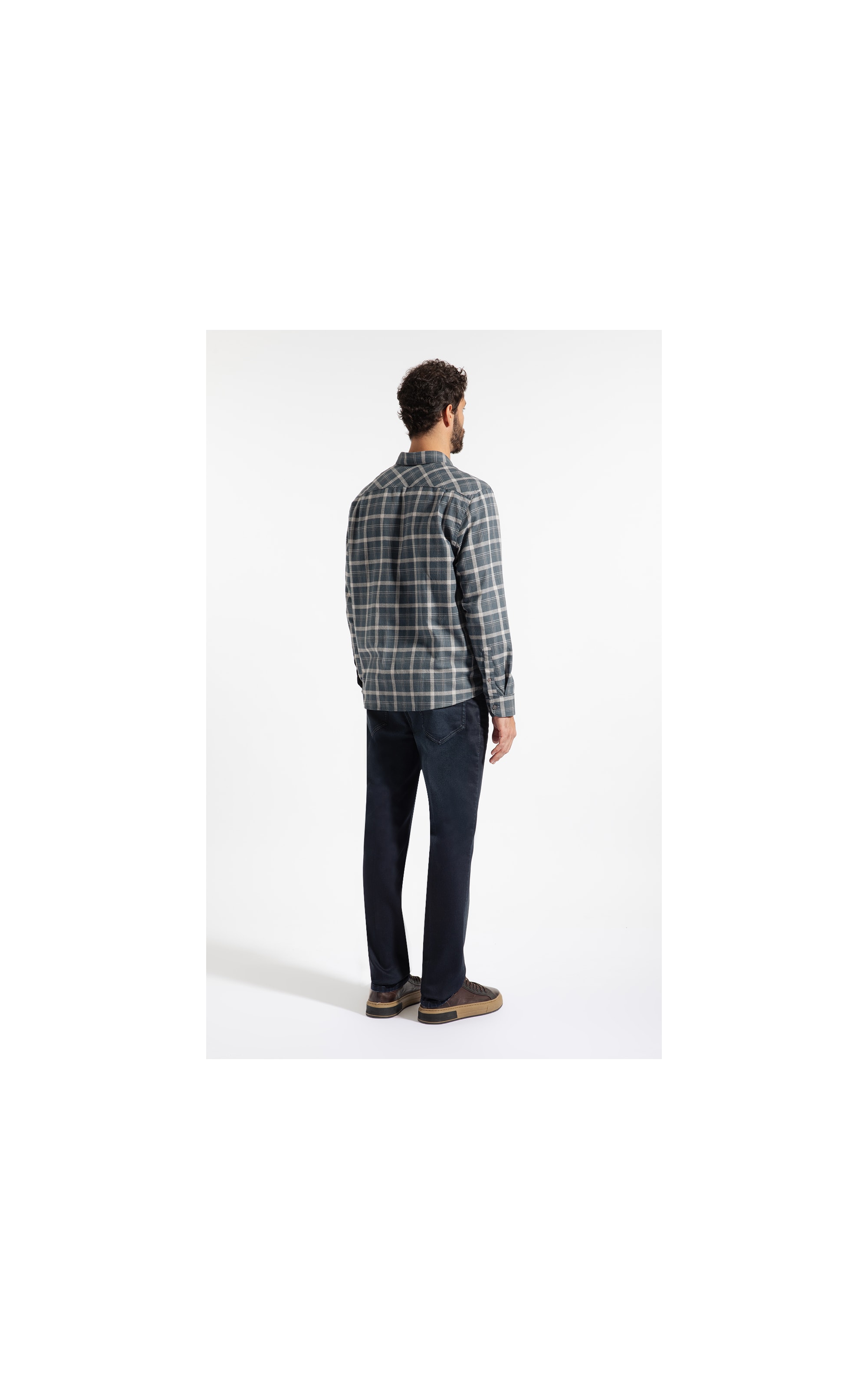 Camisa Flanela Milton Classic Shangai Marinho