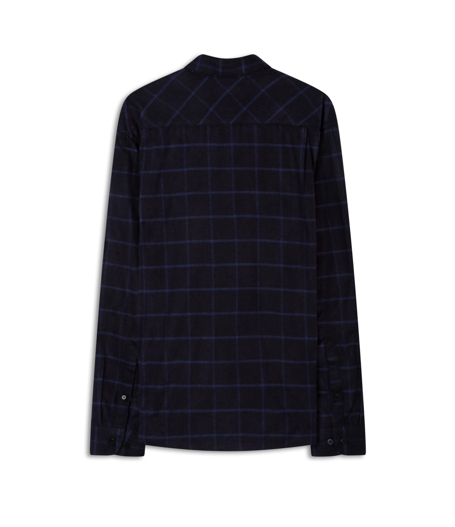 Camisa Flanela Quadriculada Taos Dark Navy