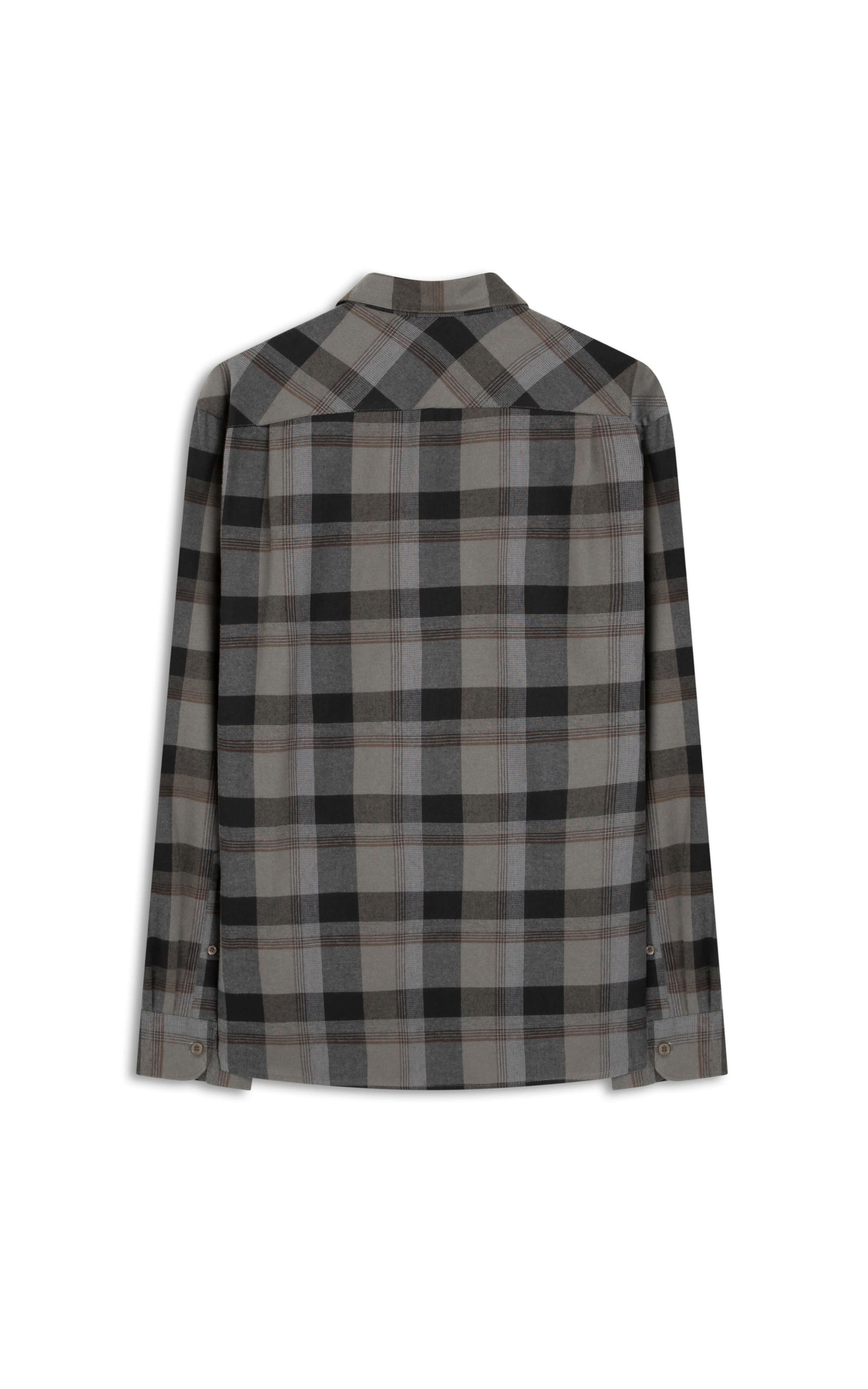 Camisa Flanela Slim Fit Grafite