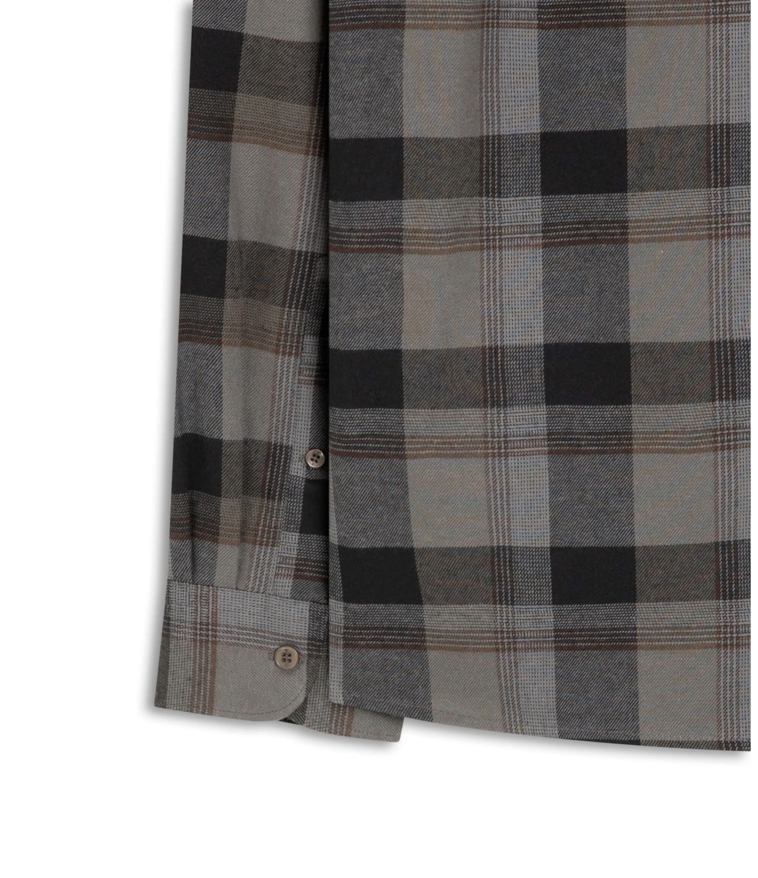 Camisa Flanela Slim Fit Grafite