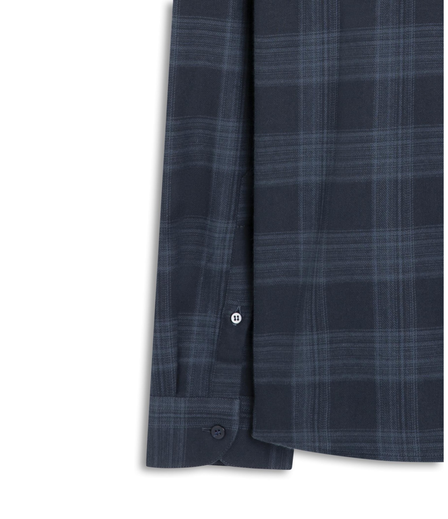 Camisa Flanela Wool Touch Waterford Pl Shangai Azul Jeans
