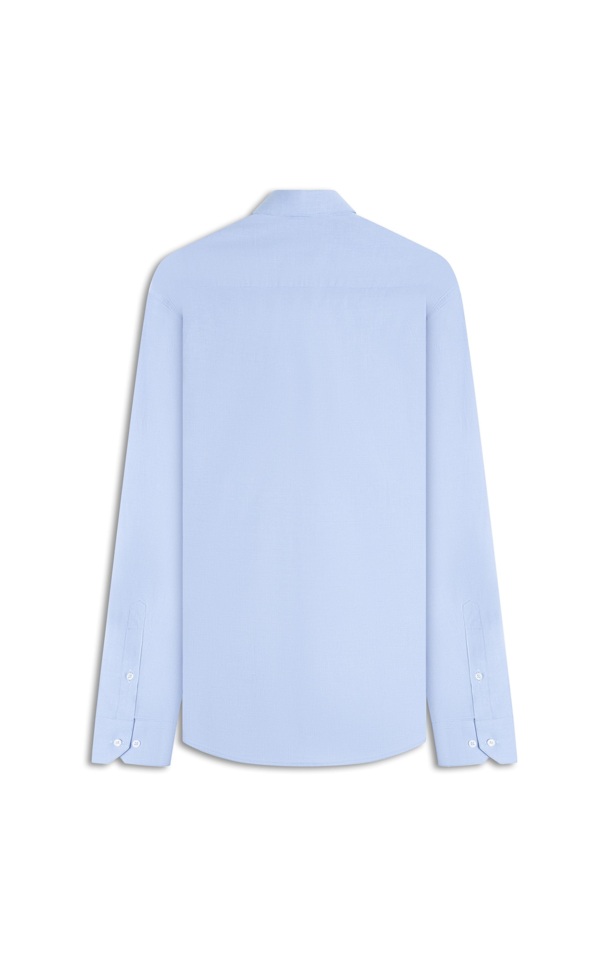 Camisa Galles Stretch Bolso Slim Shangai Azul Pervante