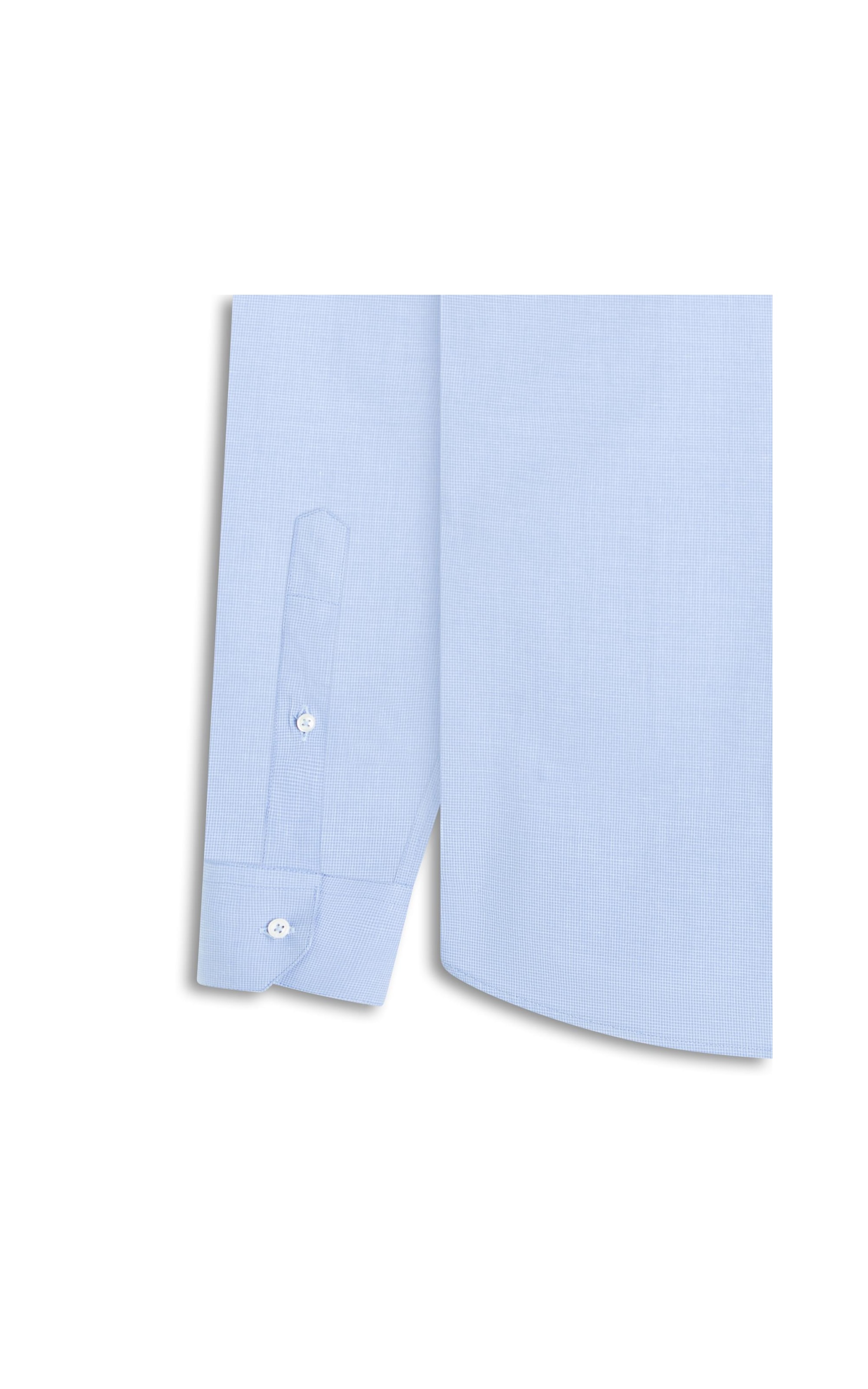 Camisa Galles Stretch Bolso Slim Shangai Azul Pervante
