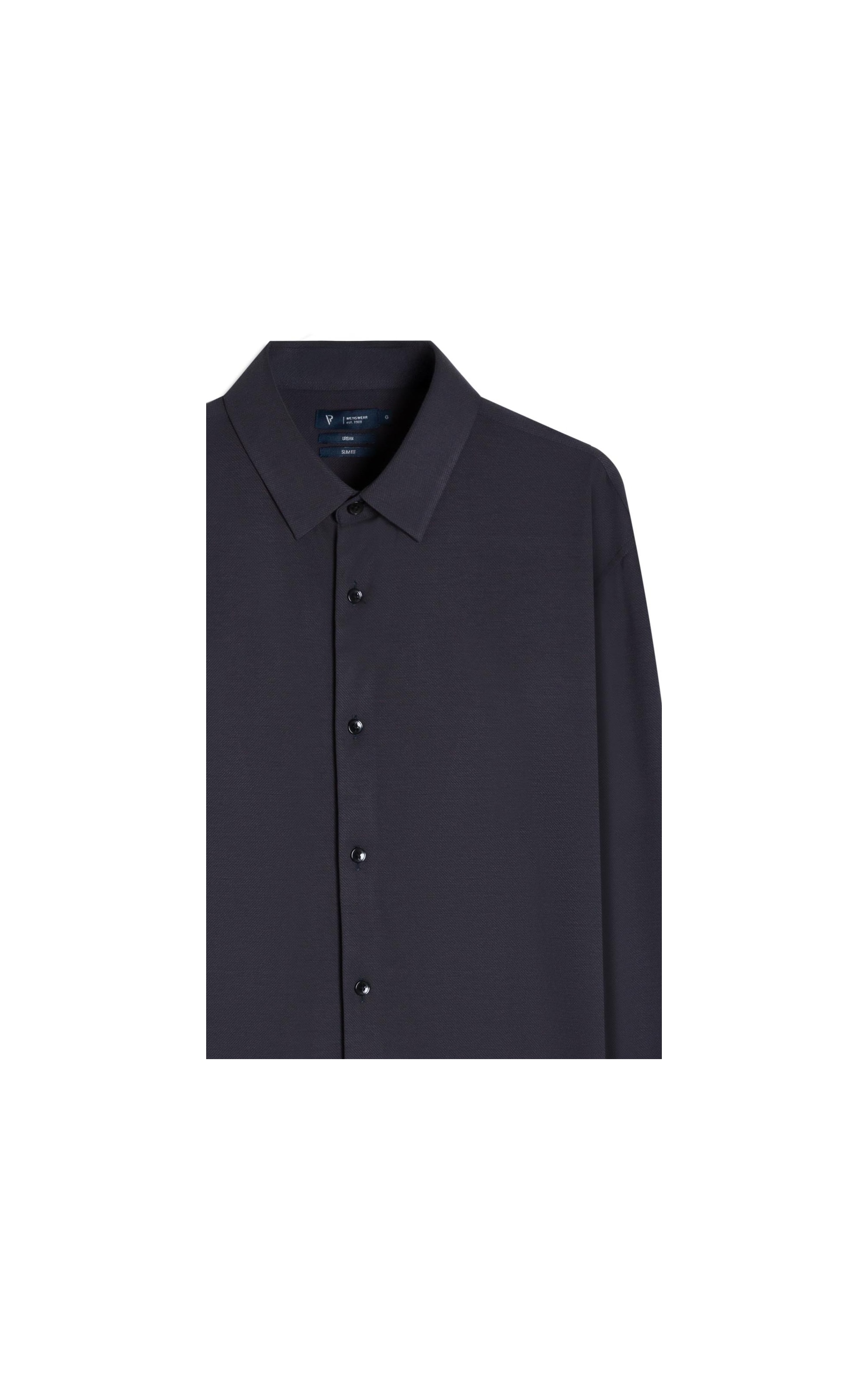 Camisa Jersey Twill Slim St Ml  Plumbo