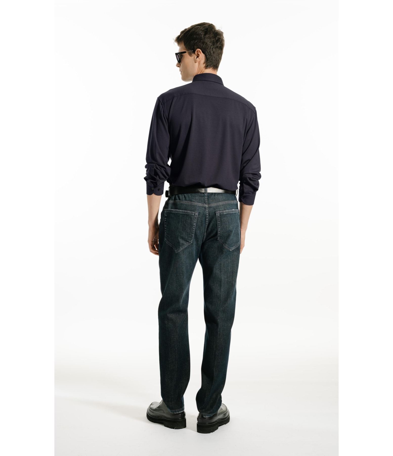 Camisa Jersey Twill Slim St Ml  Plumbo