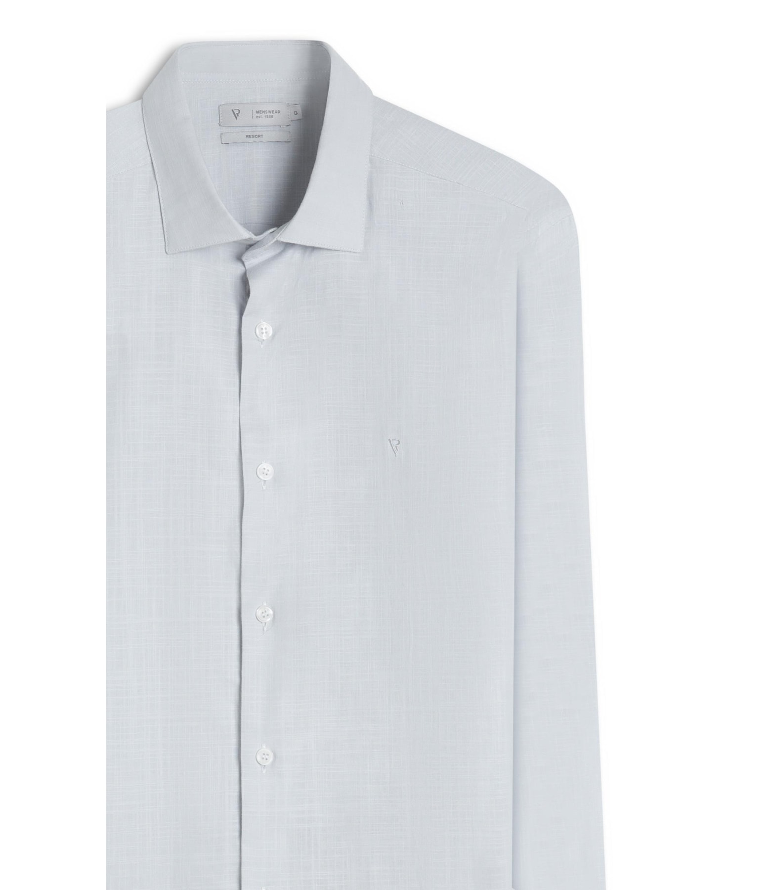Camisa Like Classic New Italian Cinza Claro