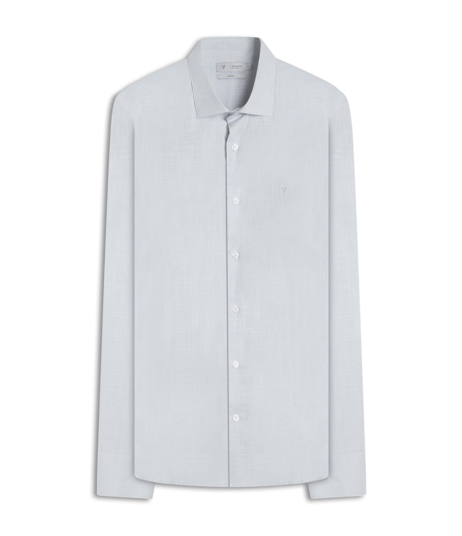 Camisa Like Classic New Italian Cinza Claro
