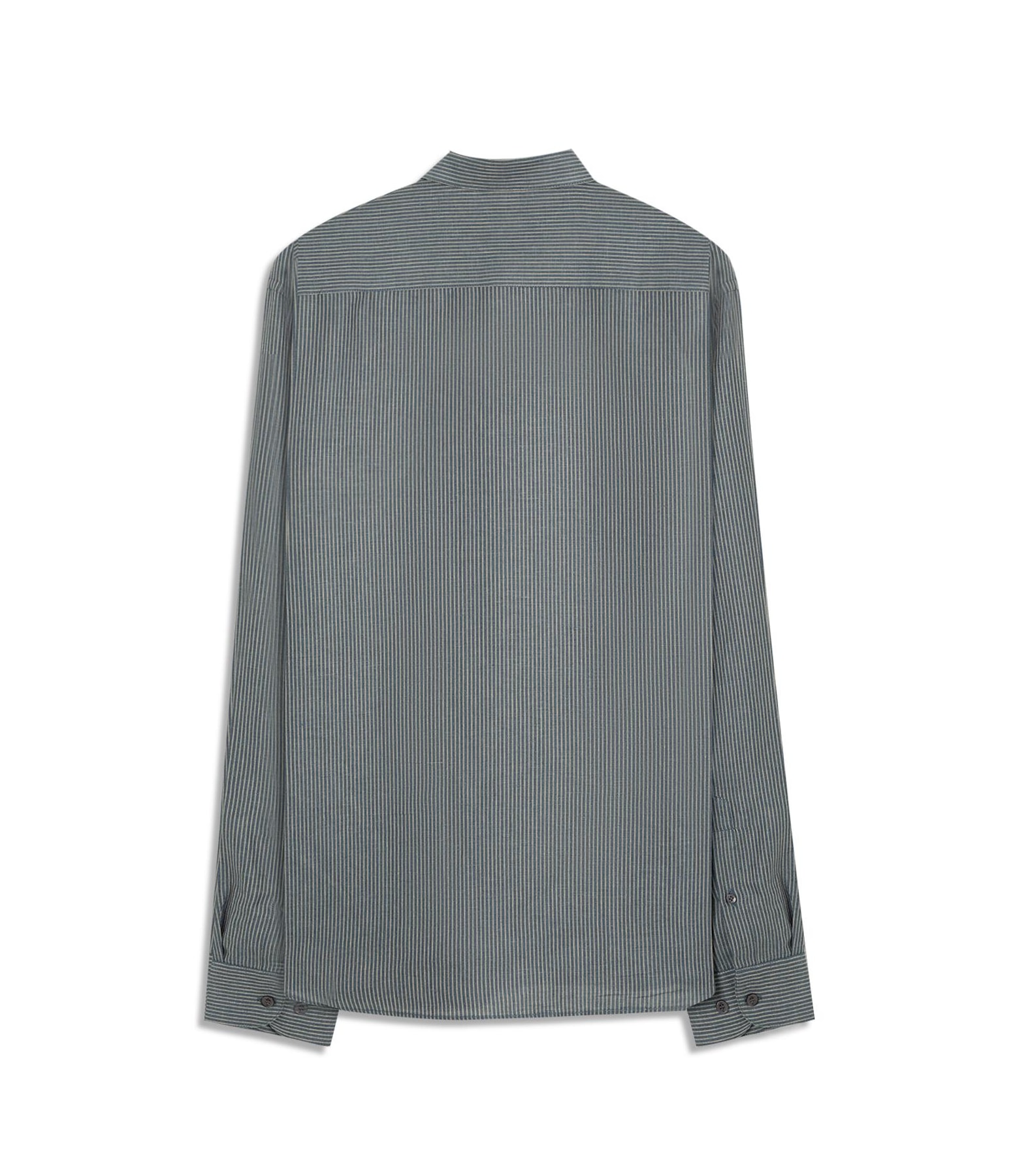 Camisa Linen Blend Ft Classic Button Down Pkt m Dark Navy                               