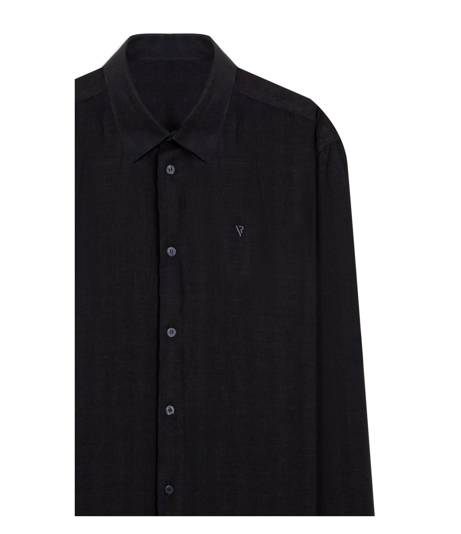 Camisa Linen Blend Ft Classic Irish Ml Grafite