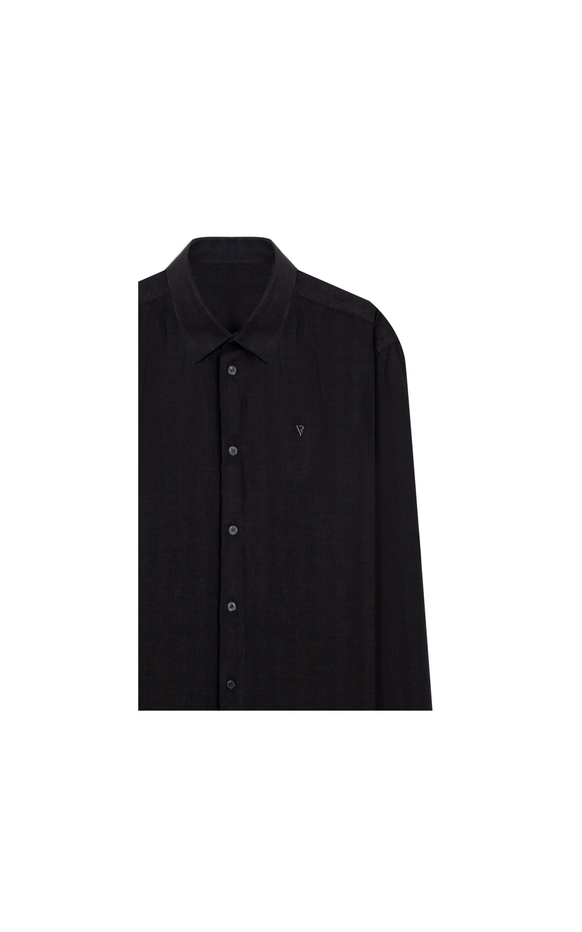 Camisa Linen Blend Ft Classic Irish Ml Grafite