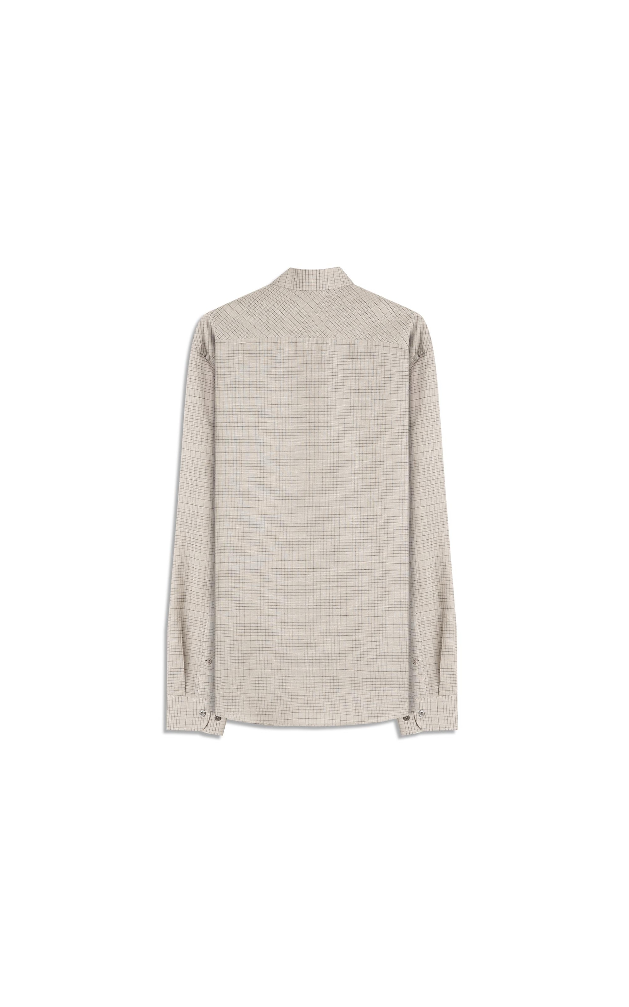 Linen Blend Ft Donnas Classic Irish Ml Cinza Claro