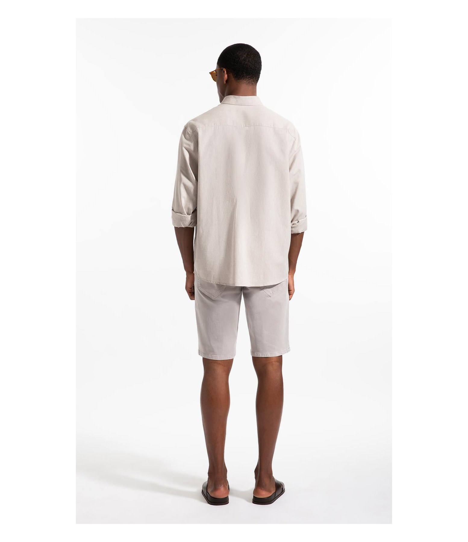 Linen Blend Visco Classic New Italian Ml Areia
