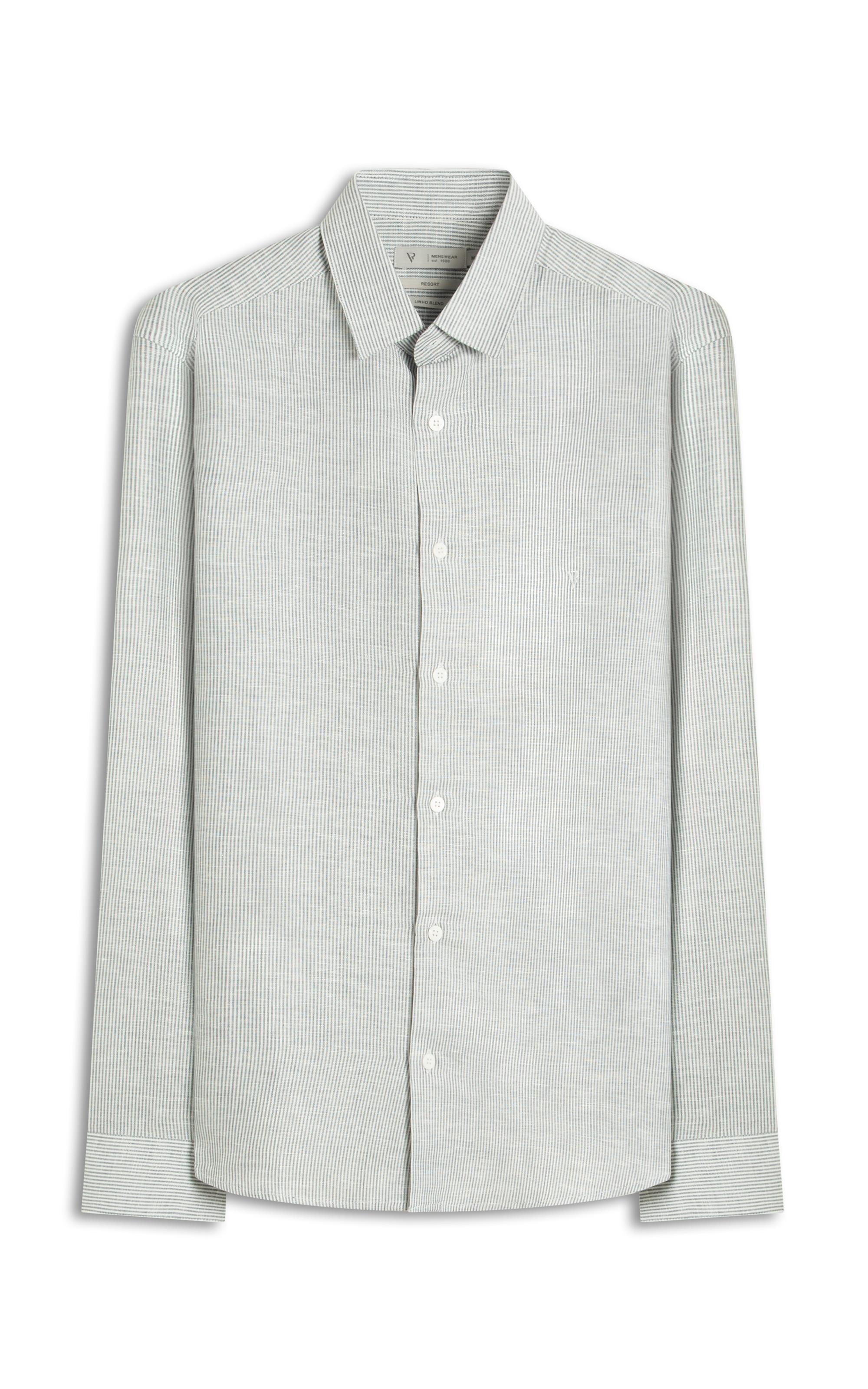 Camisa Linho Alessi Marinho