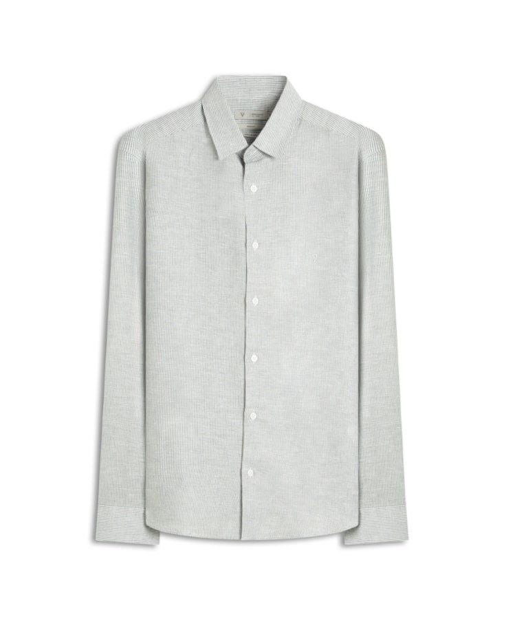 Camisa Linho Alessi Marinho