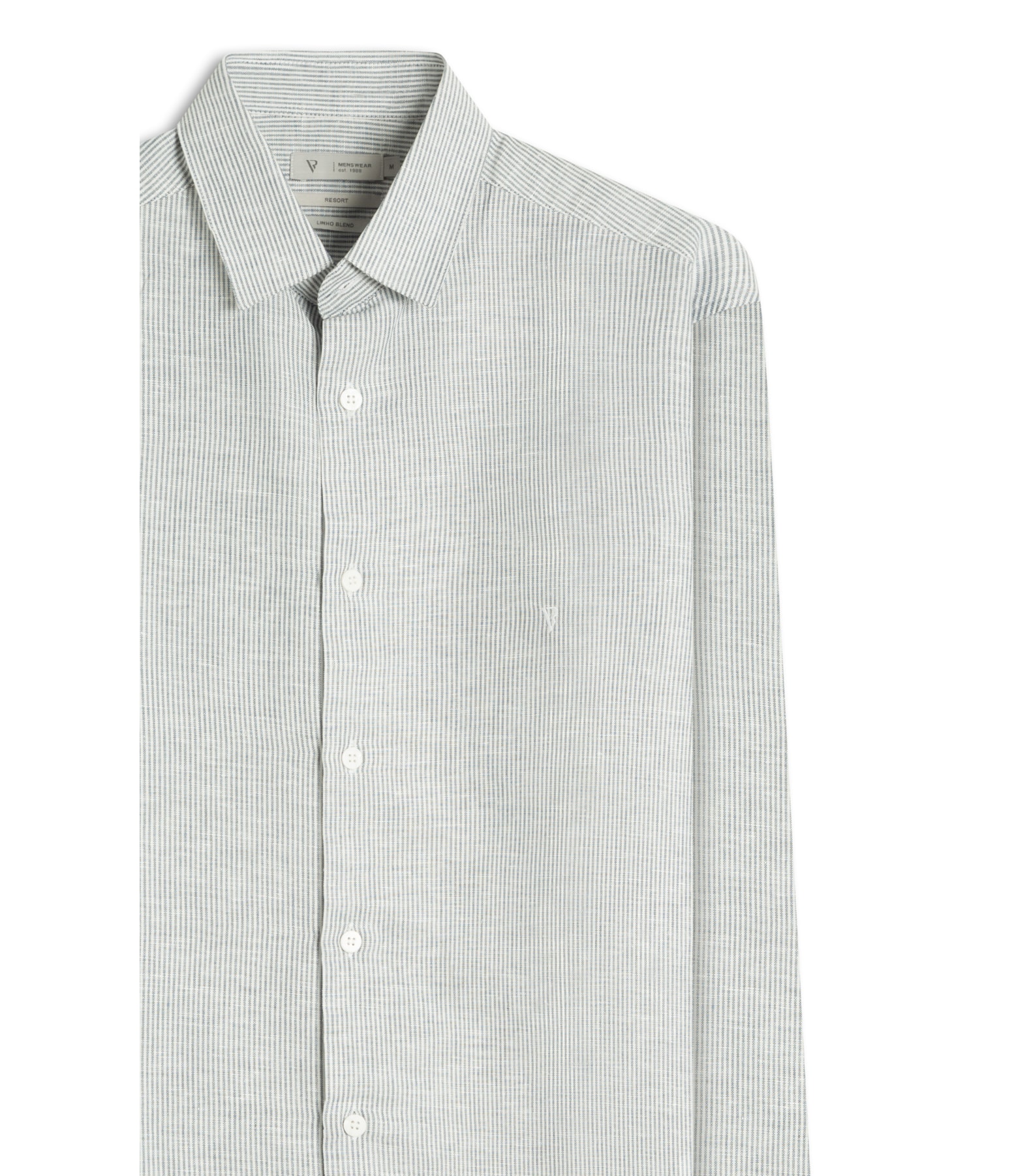 Camisa Linho Alessi Marinho