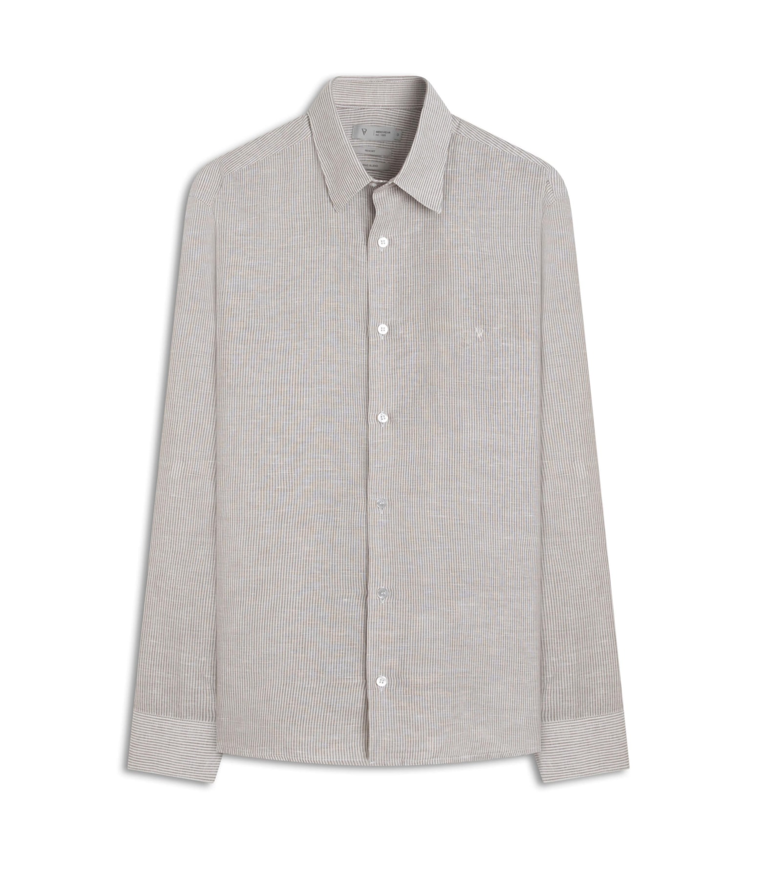 Camisa Linho Alessi Tabaco