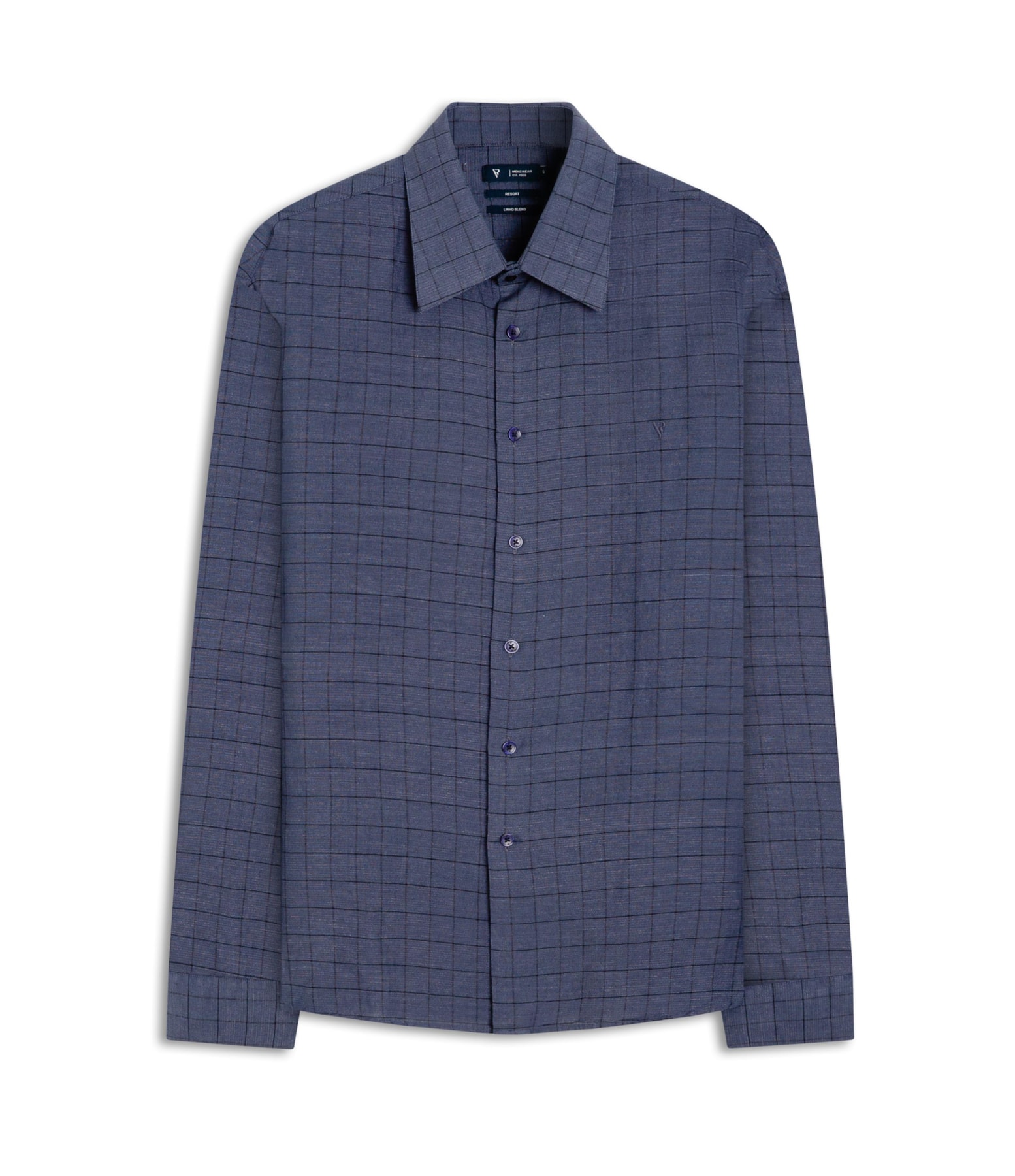 Camisa Linho Amantea  Dark Navy
