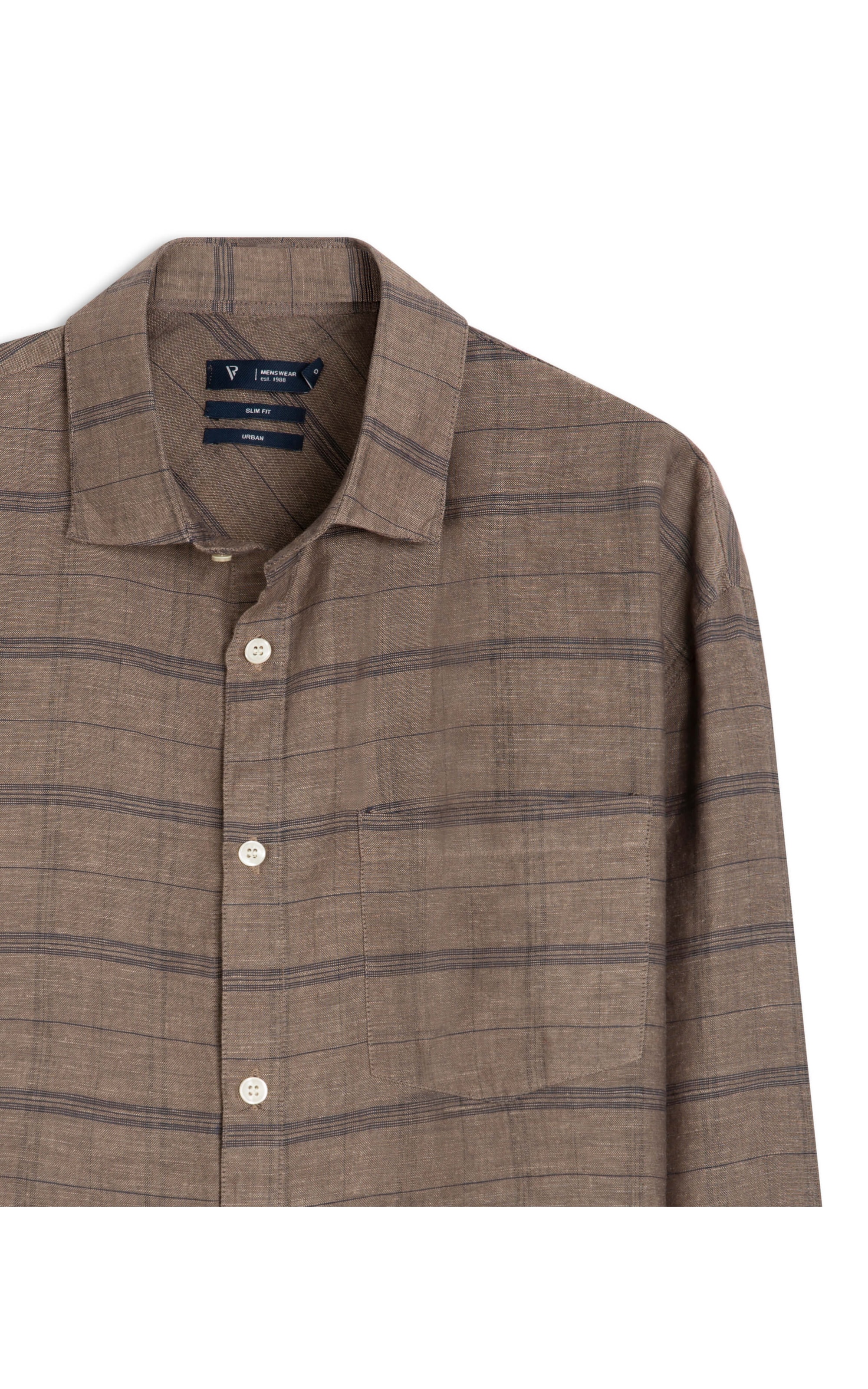 Camisa Linho Atalanta Marrom
