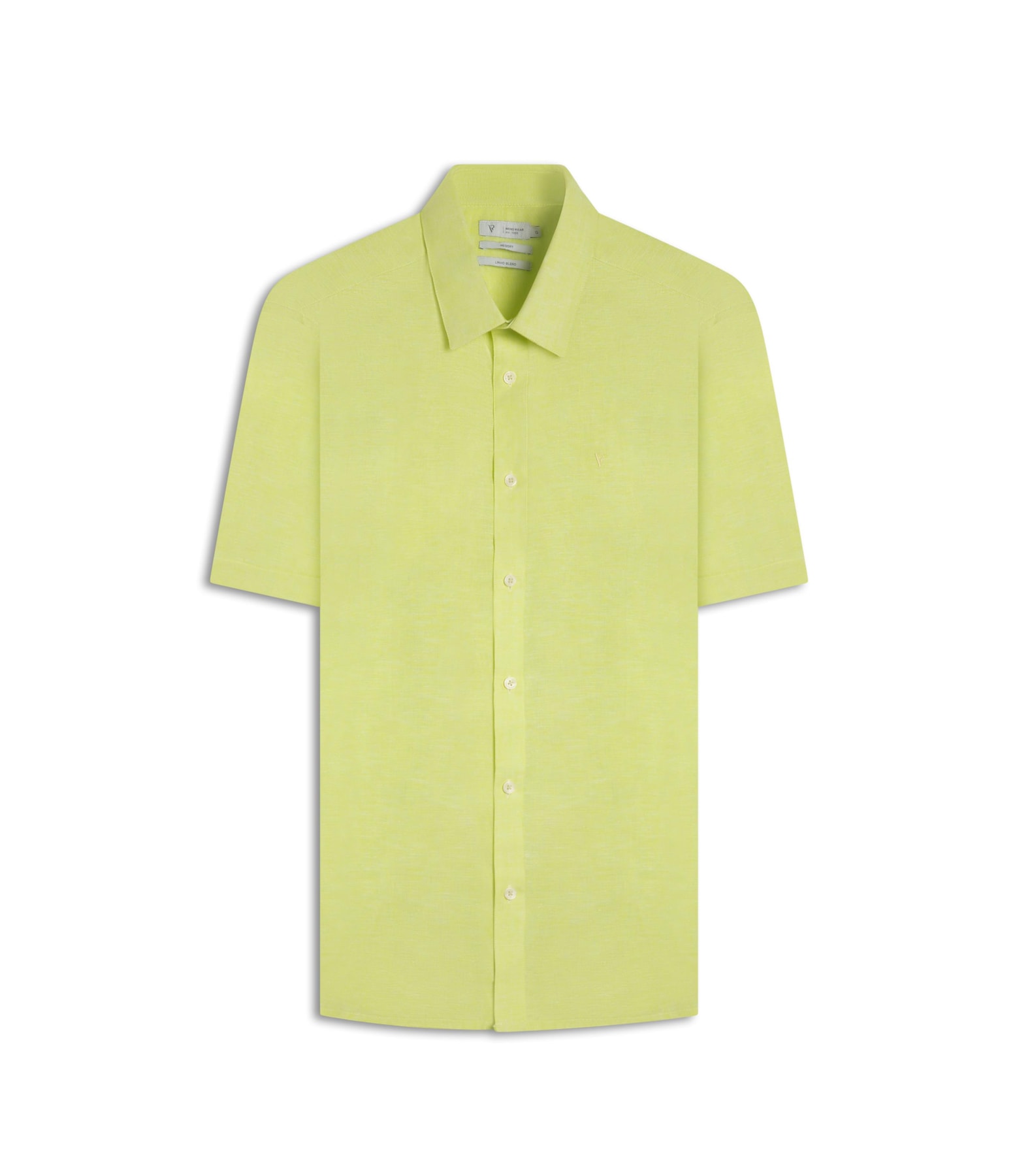 Camisa Linho Blend Pienza Retro Shangai Mc Citrus