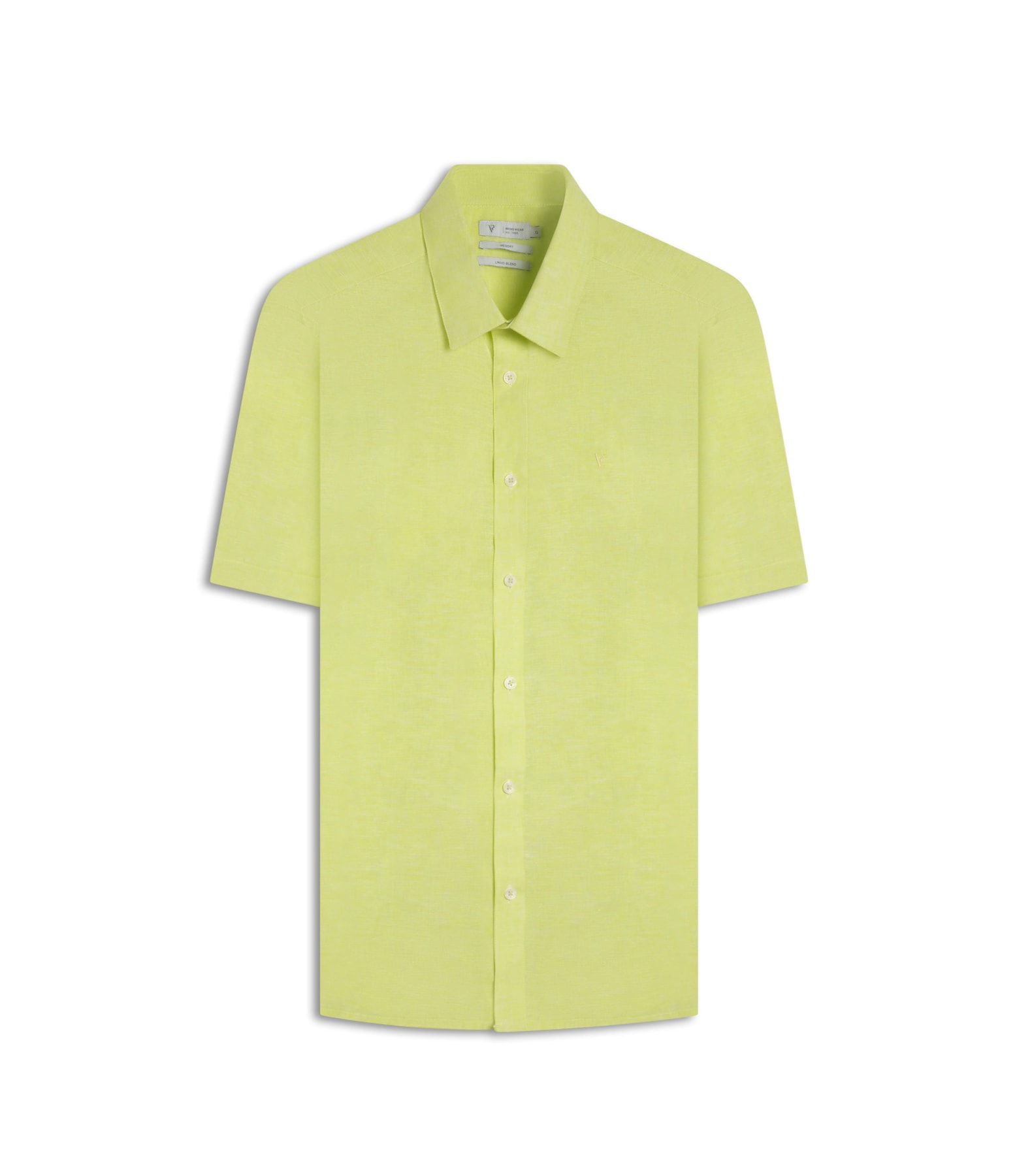 Camisa Linho Blend Pienza Retro Shangai Mc Citrus