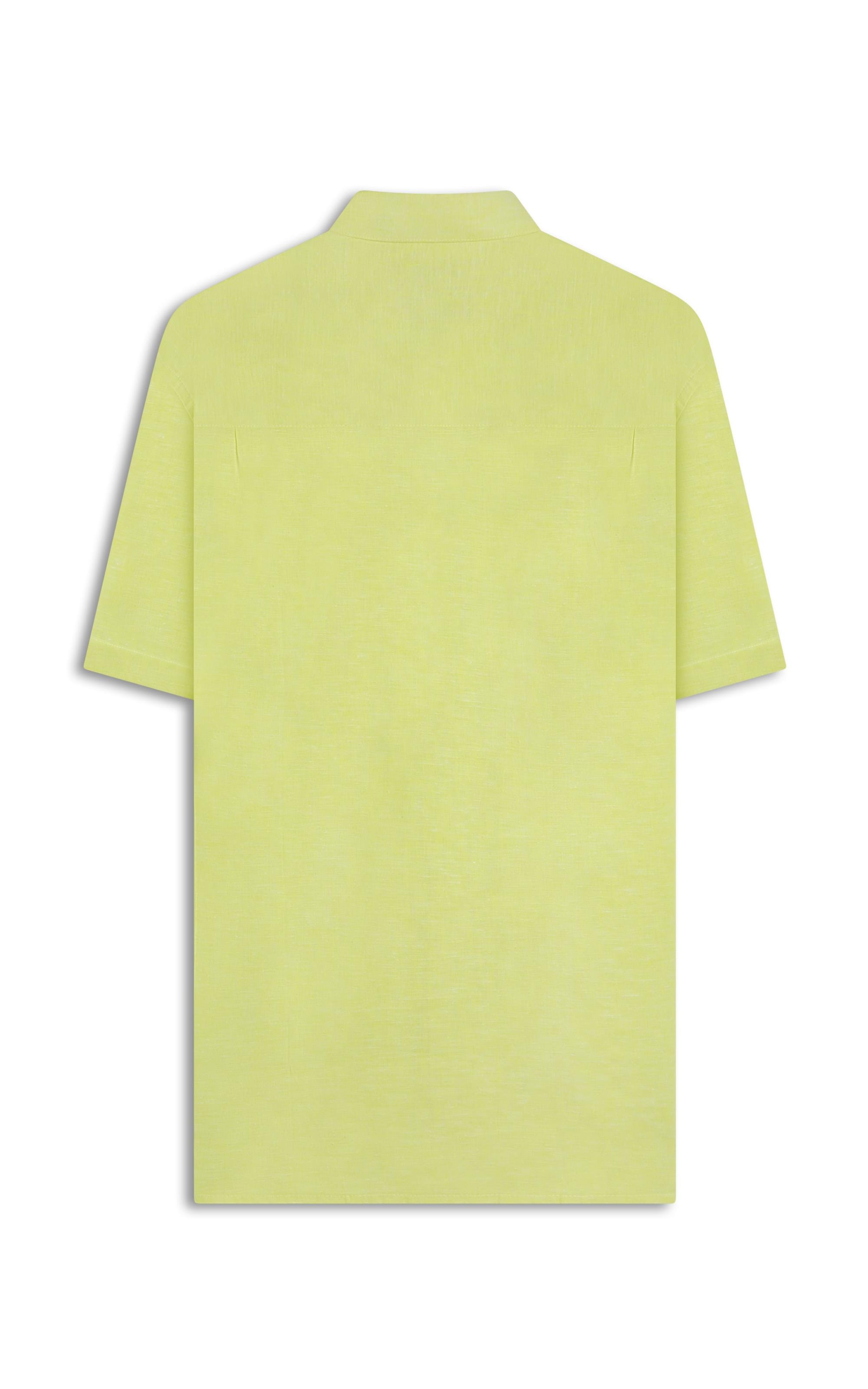 Camisa Linho Blend Pienza Retro Shangai Mc Citrus