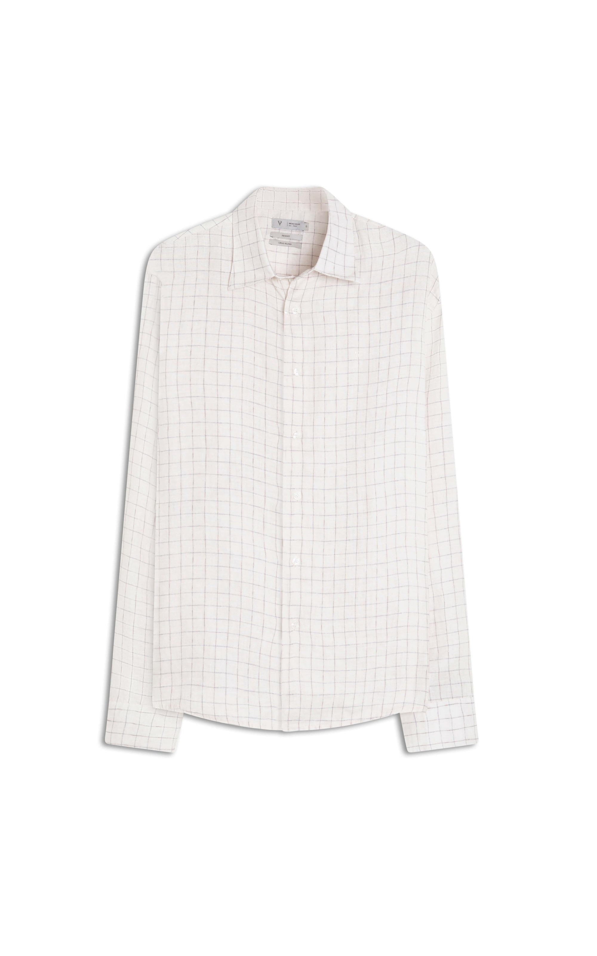 Camisa Linho Capuleto Azul Pervante