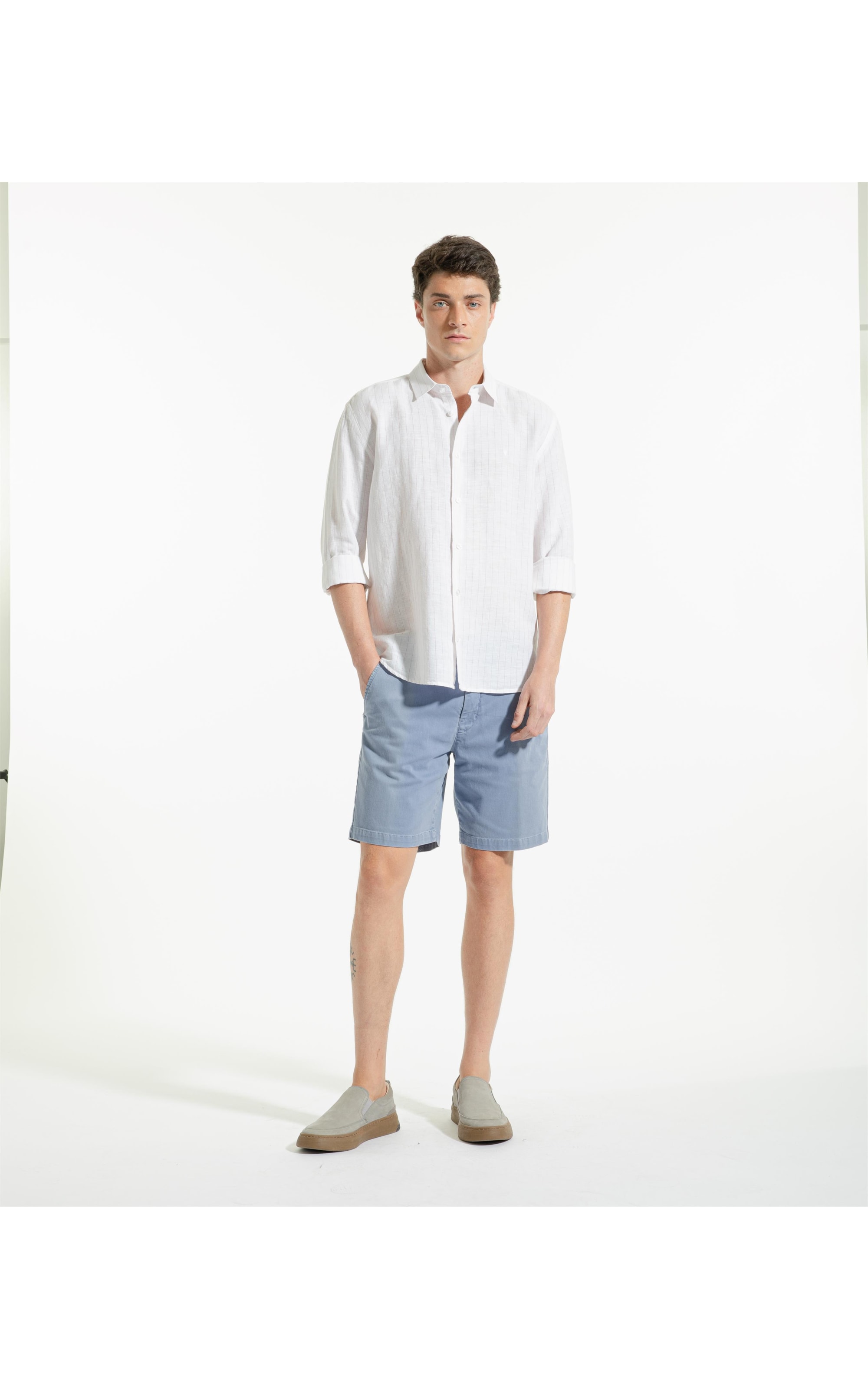 Camisa Linho Chieti Branco