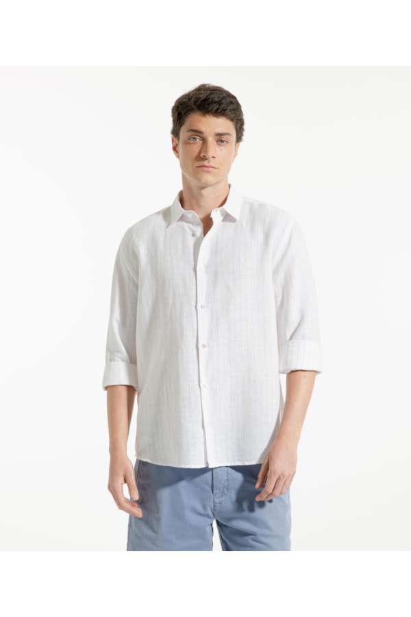 Camisa Linho Chieti Branco