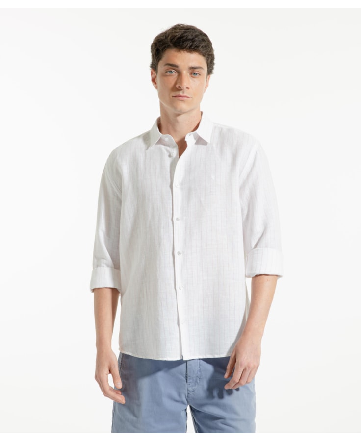Camisa Linho Chieti Branco