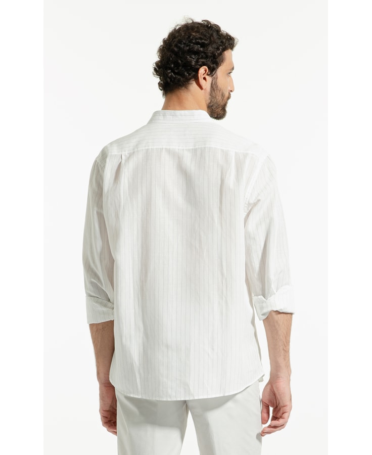 Camisa Linho Classic Marinho