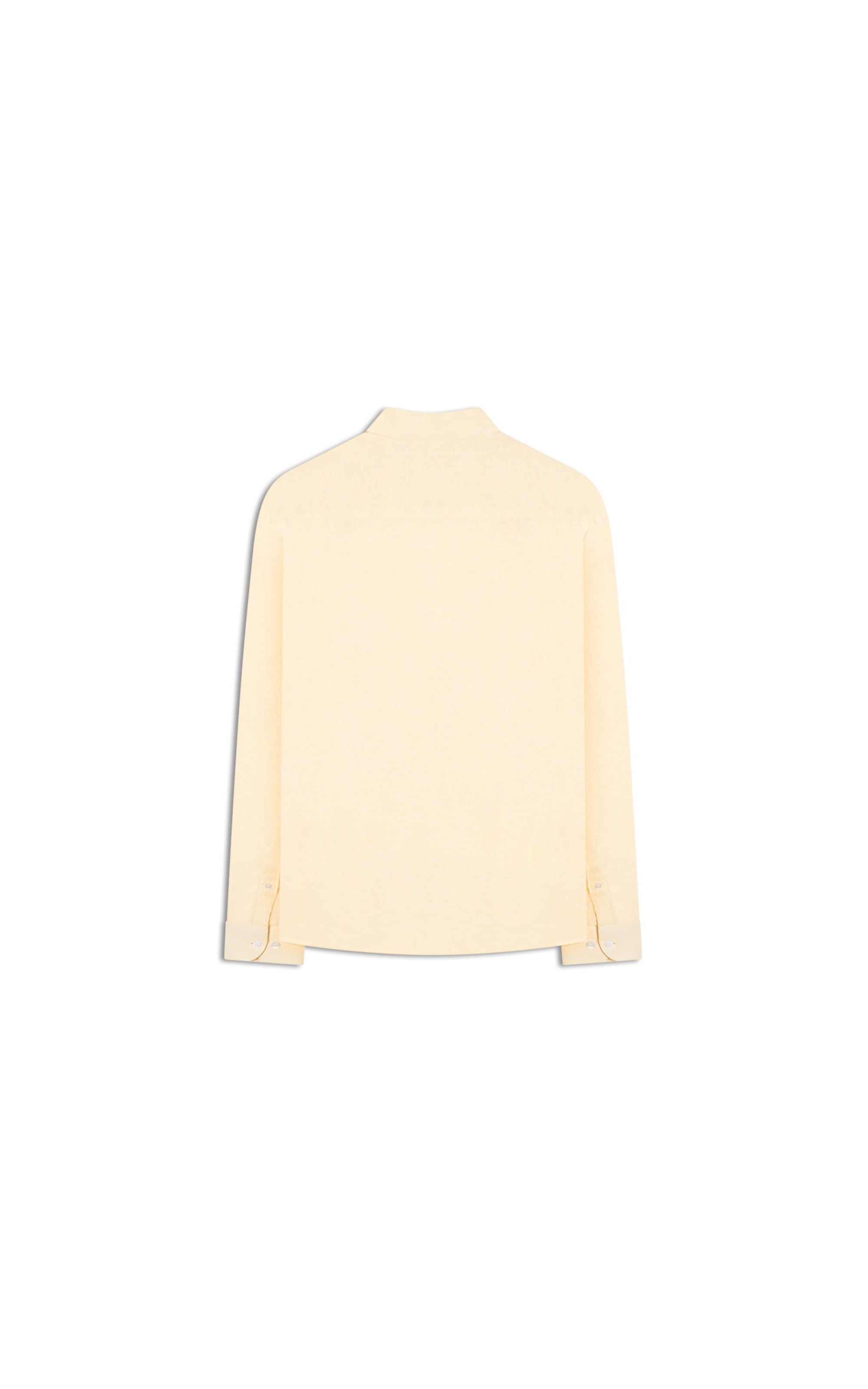 Camisa Linho Classic Shangai Amarelo