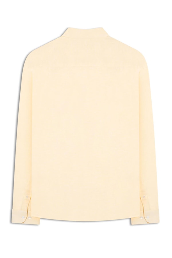 Camisa Linho Classic Shangai Amarelo