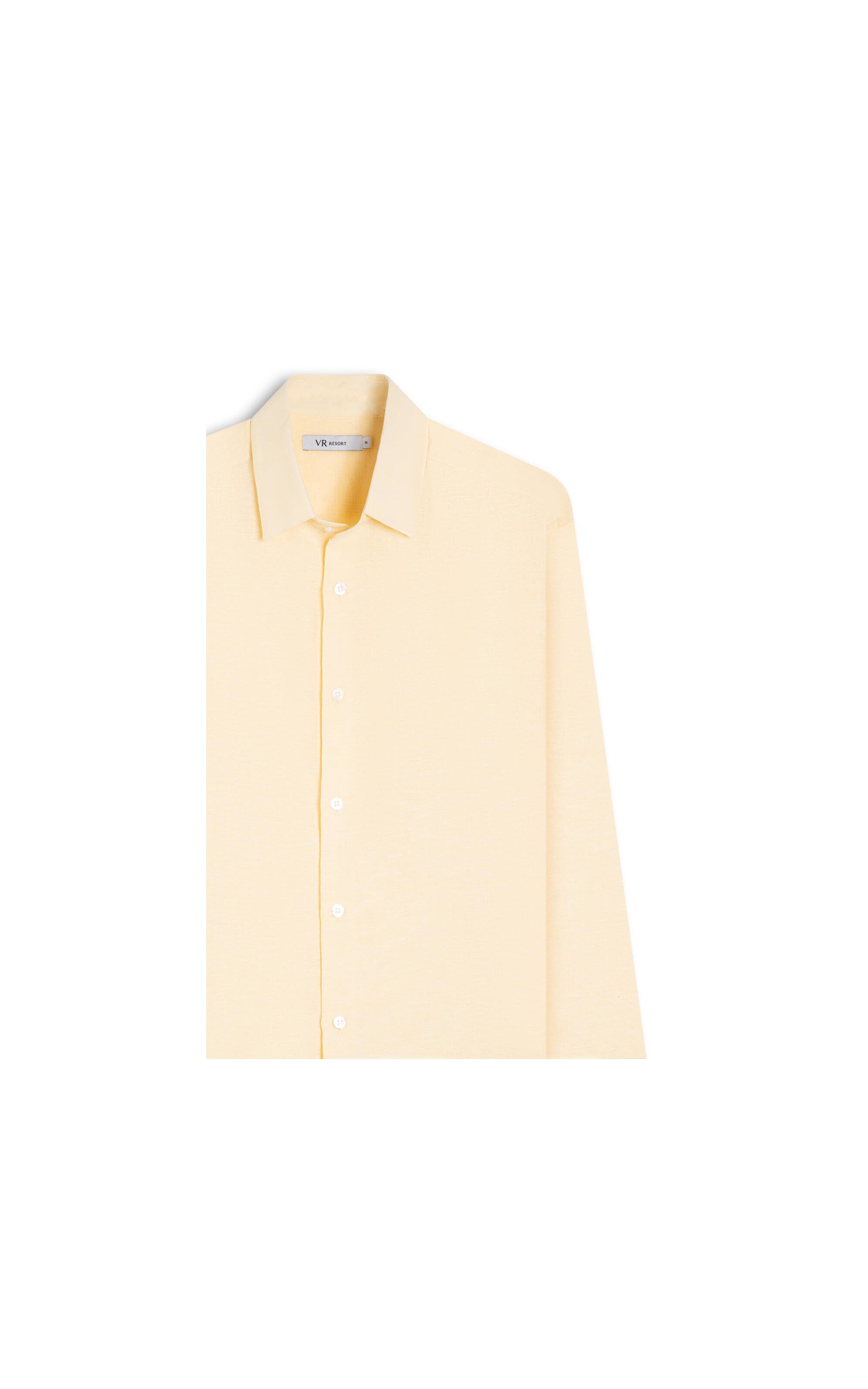 Camisa Linho Classic Shangai Amarelo