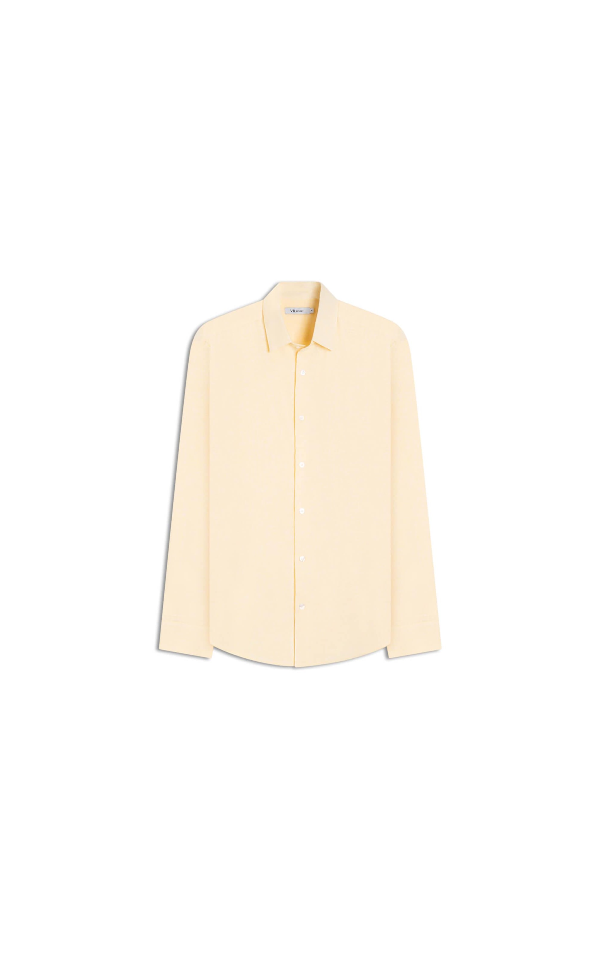 Camisa Linho Classic Shangai Amarelo