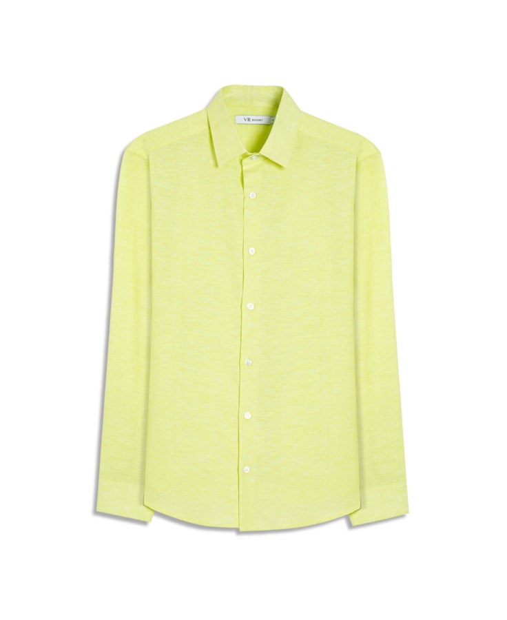 Camisa Linho Classic Shangai Citrus