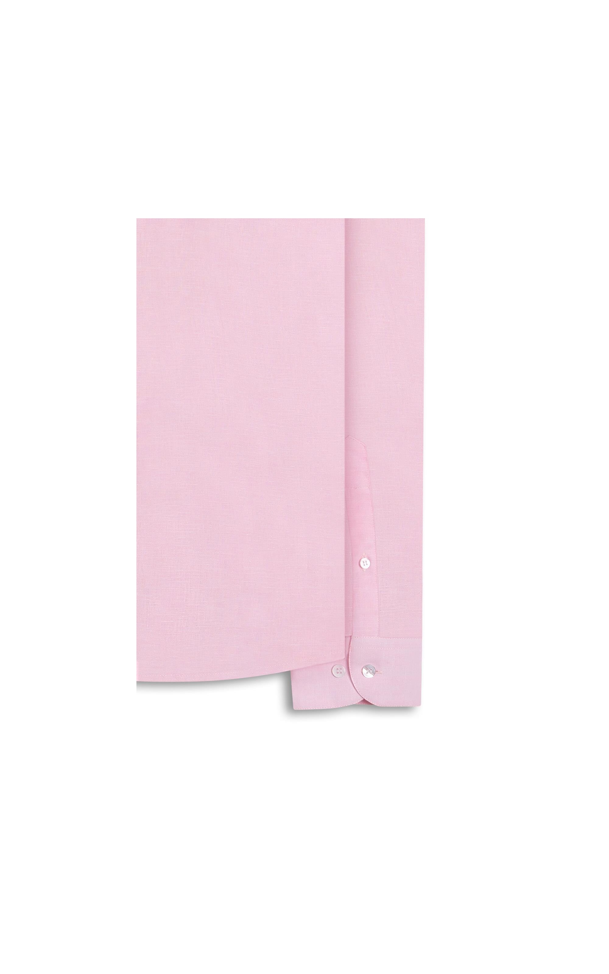 Camisa Linho Classic Shangai Rosa
