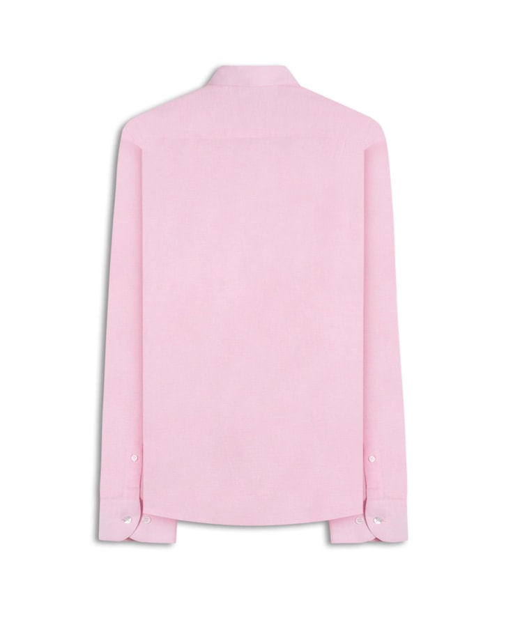 Camisa Linho Classic Shangai Rosa